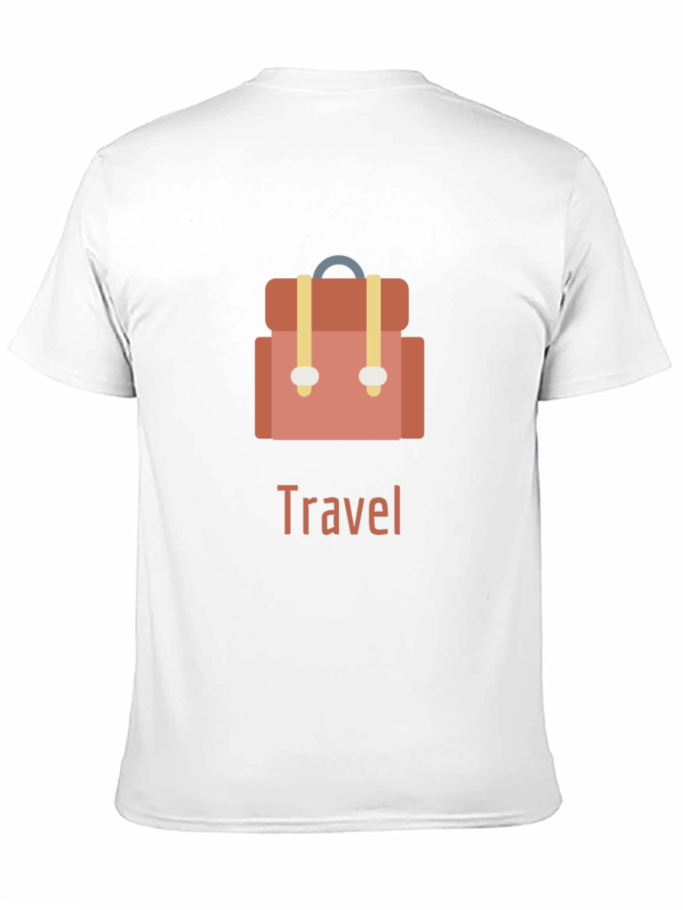 Travel Graphic T-Shirt - Backpack Design