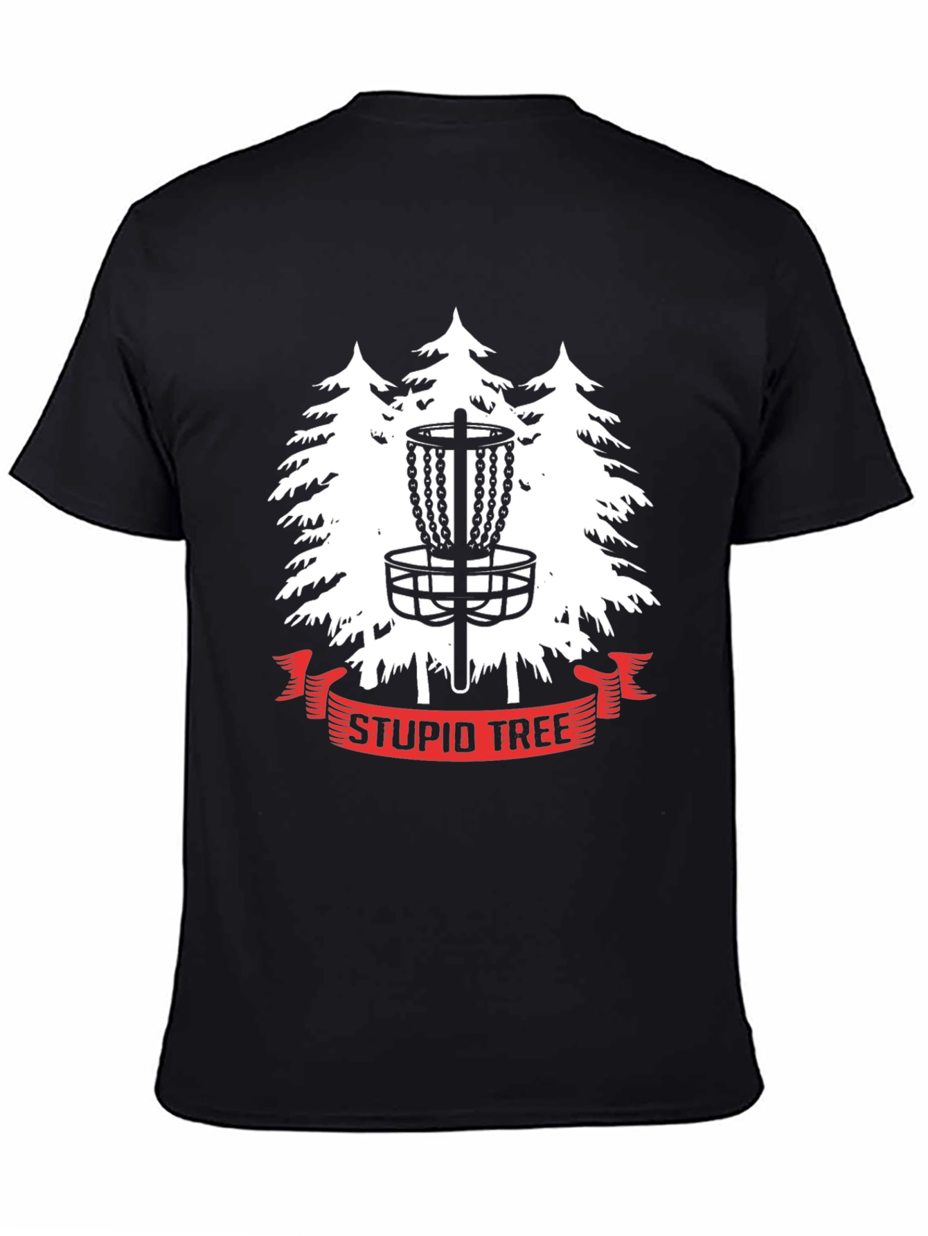 Stupid Tree Disc Golf Graphic T-Shirt
