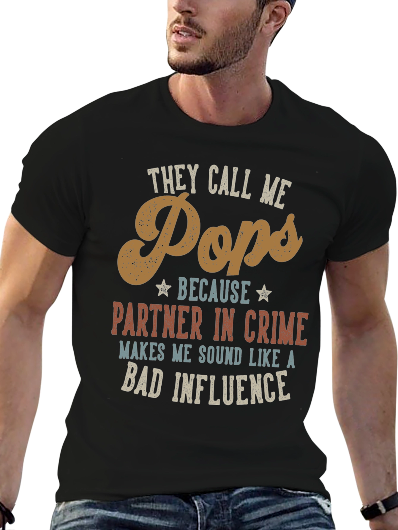 They Call Me Pops Funny Dad T-Shirt