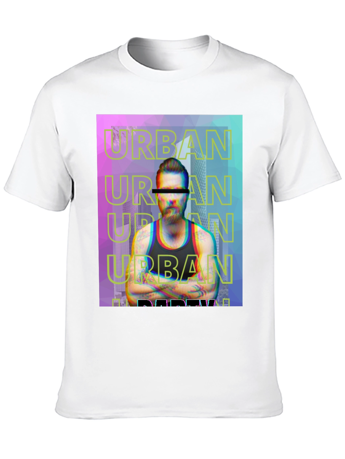 Urban Daddy Graphic Tee - Mens Black T-Shirt
