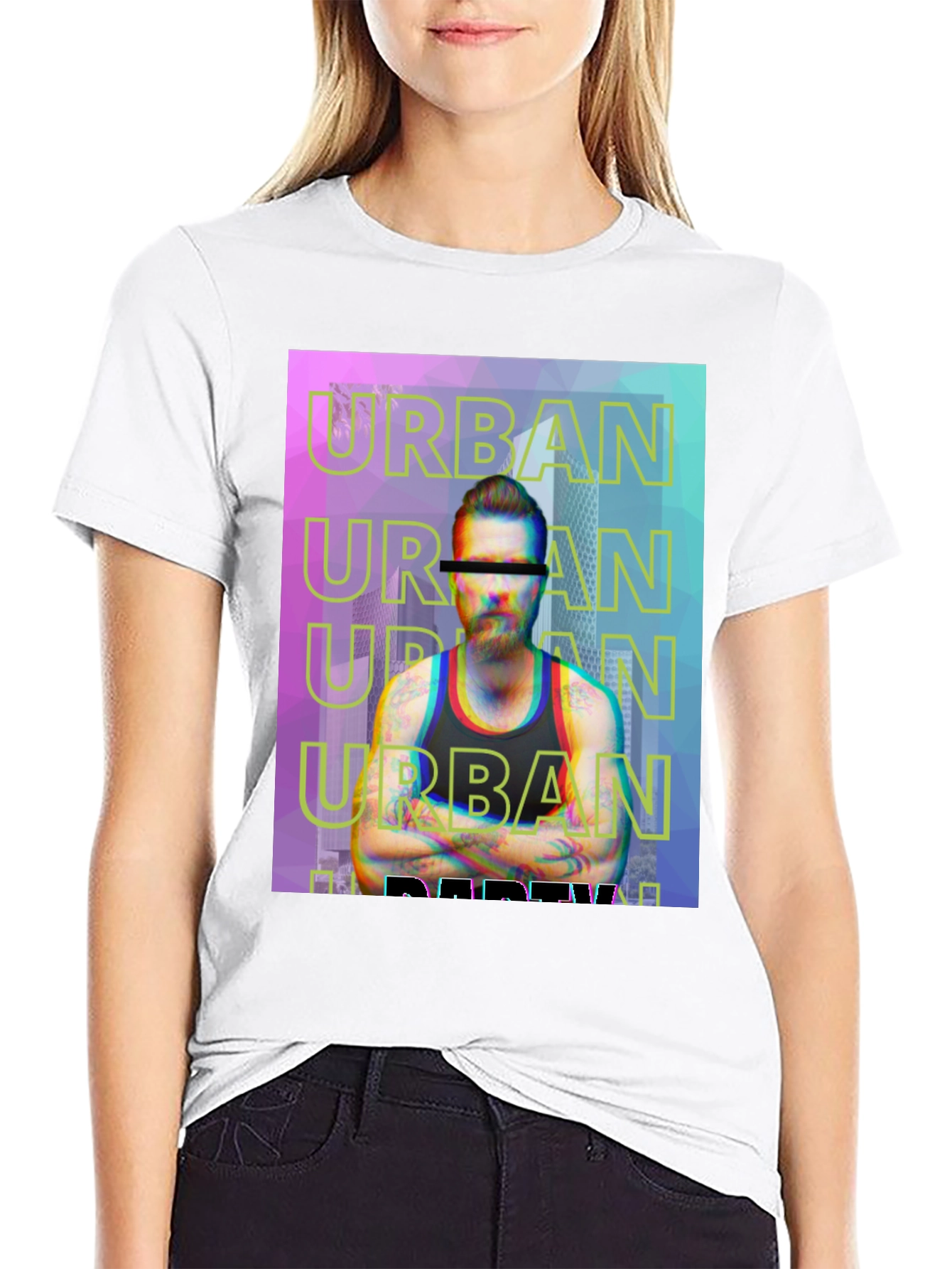 Urban Daddy Graphic Tee - Mens Black T-Shirt