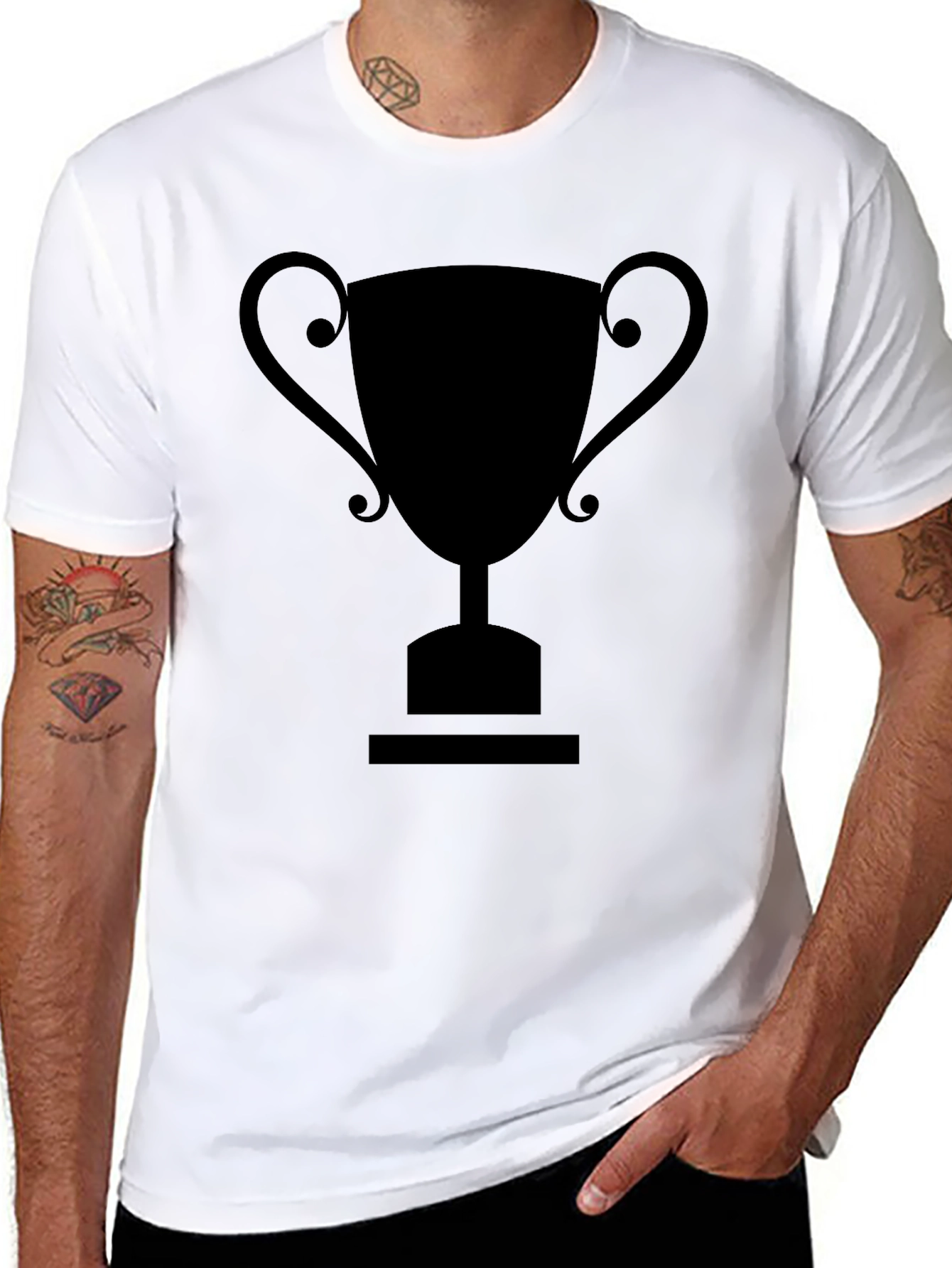 Trophy Graphic T-Shirt - Winners Style!