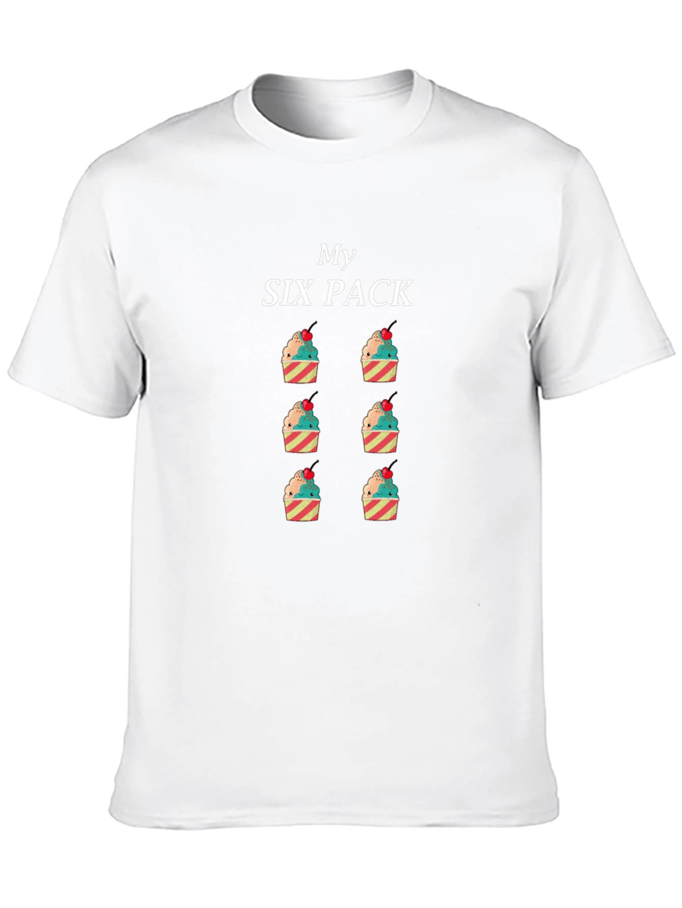 My Six Pack Cupcake T-Shirt