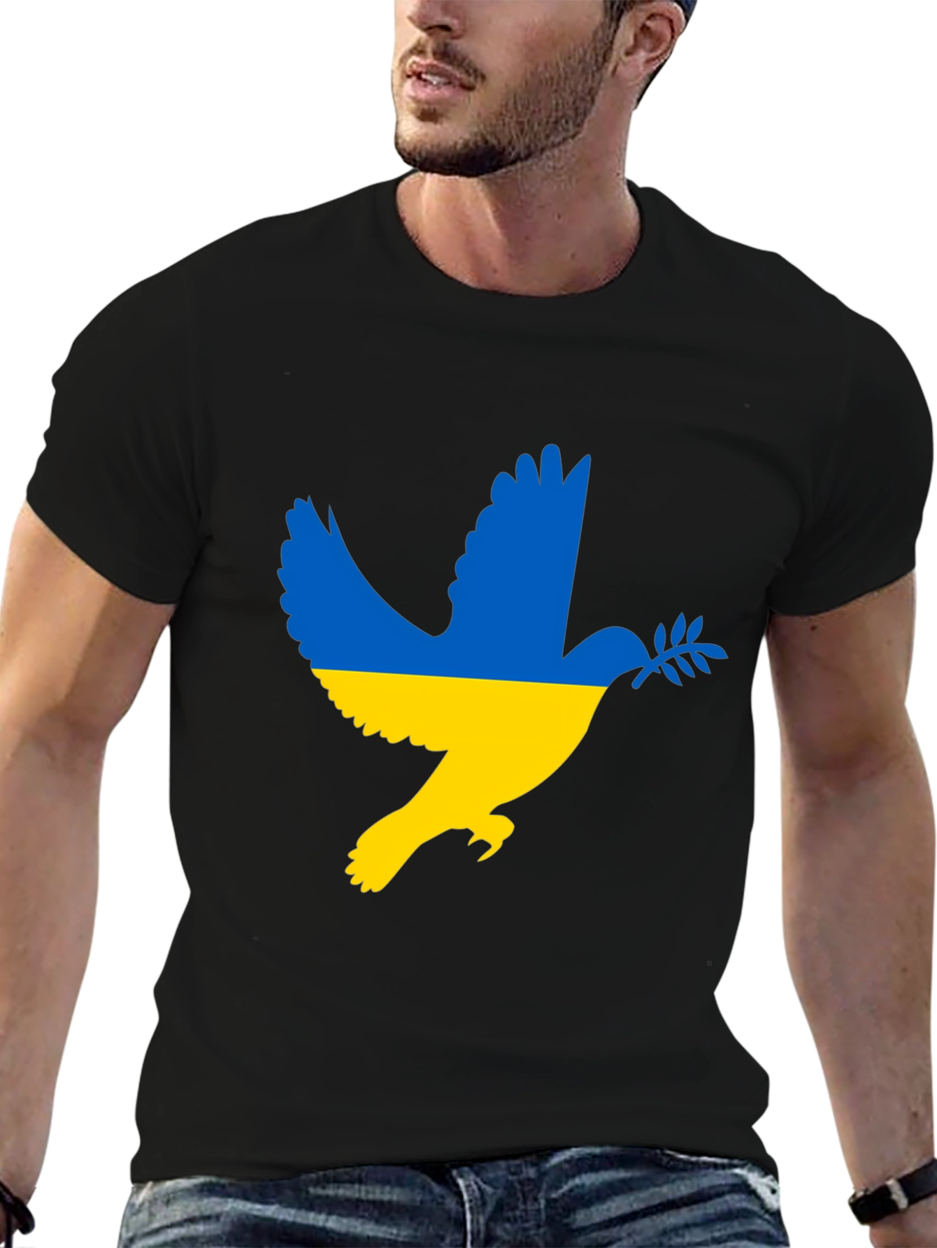 Ukraine Peace Dove T-Shirt - Stand for Unity