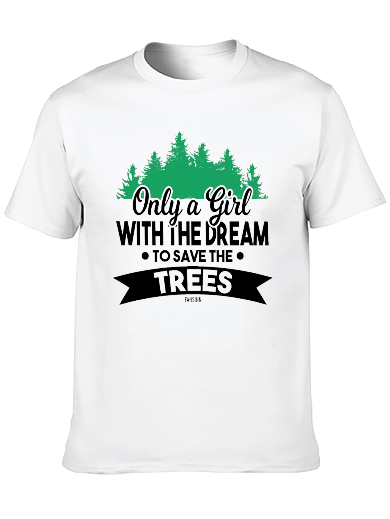 Save the Trees Black T-Shirt