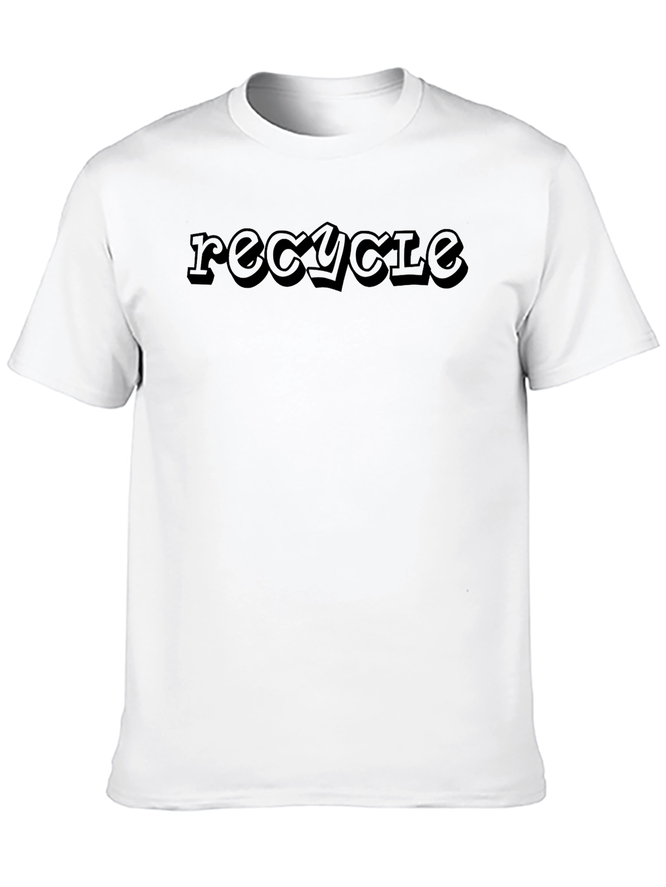 Recycle Graphic Tee - Eco Friendly Mens T-Shirt