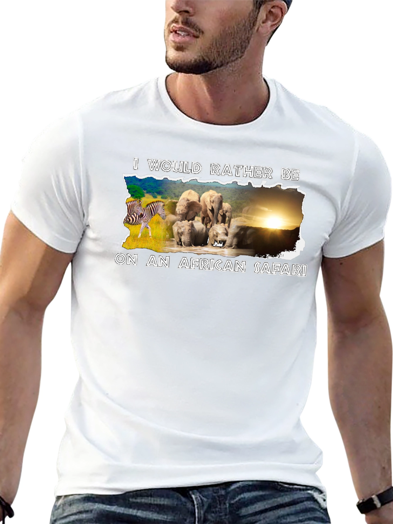 African Safari Graphic Tee