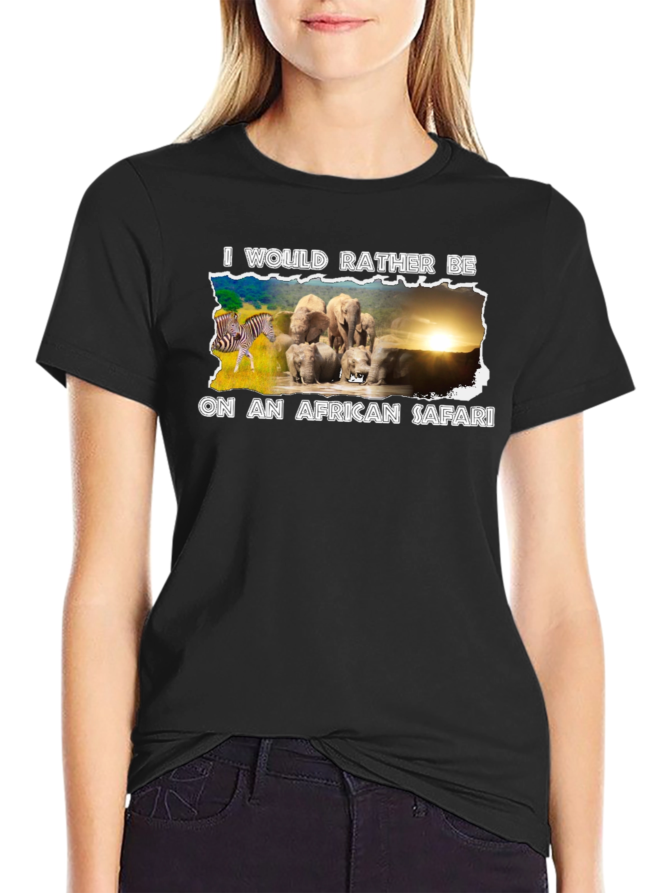 African Safari Graphic Tee