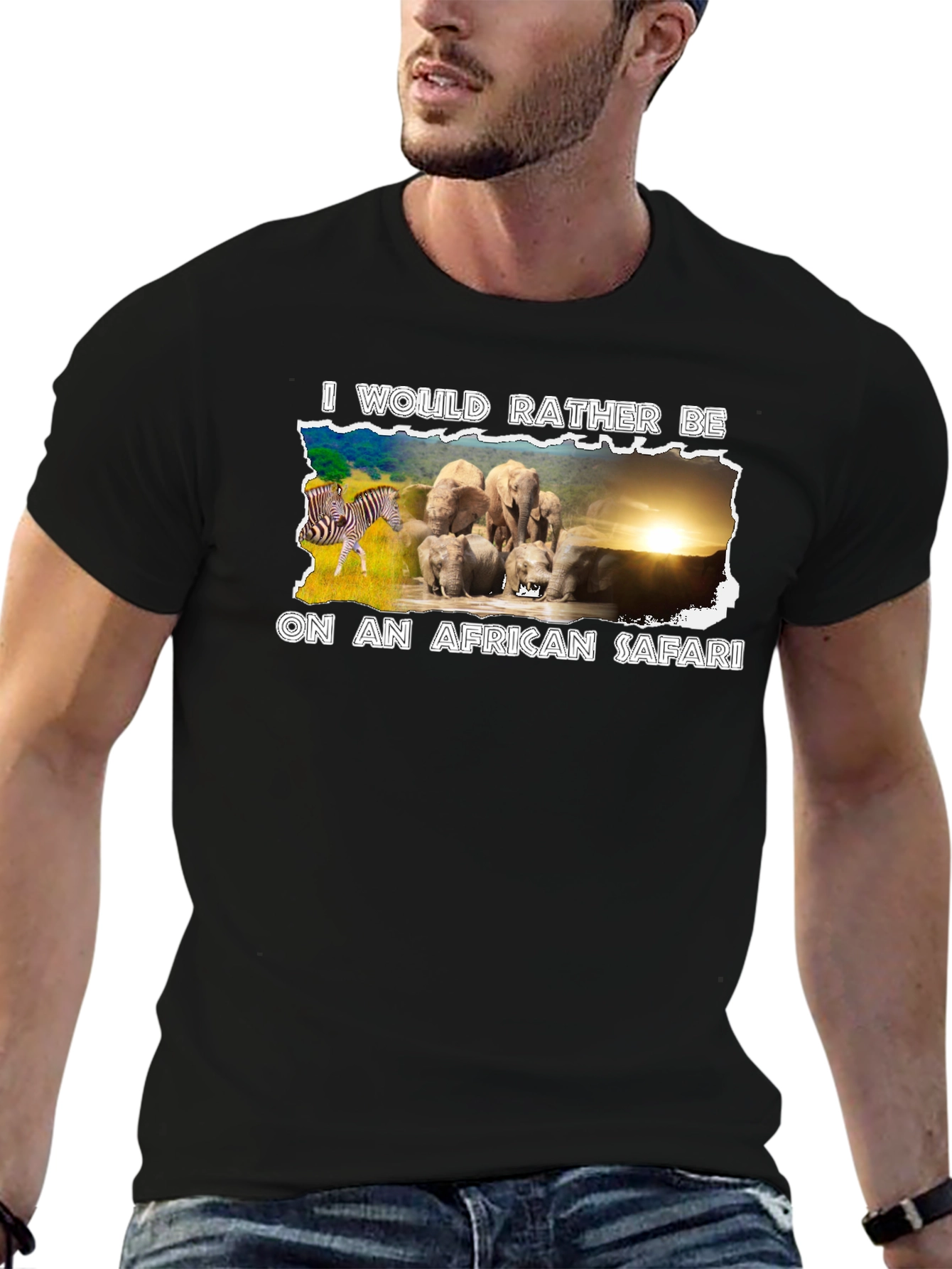 African Safari Graphic Tee