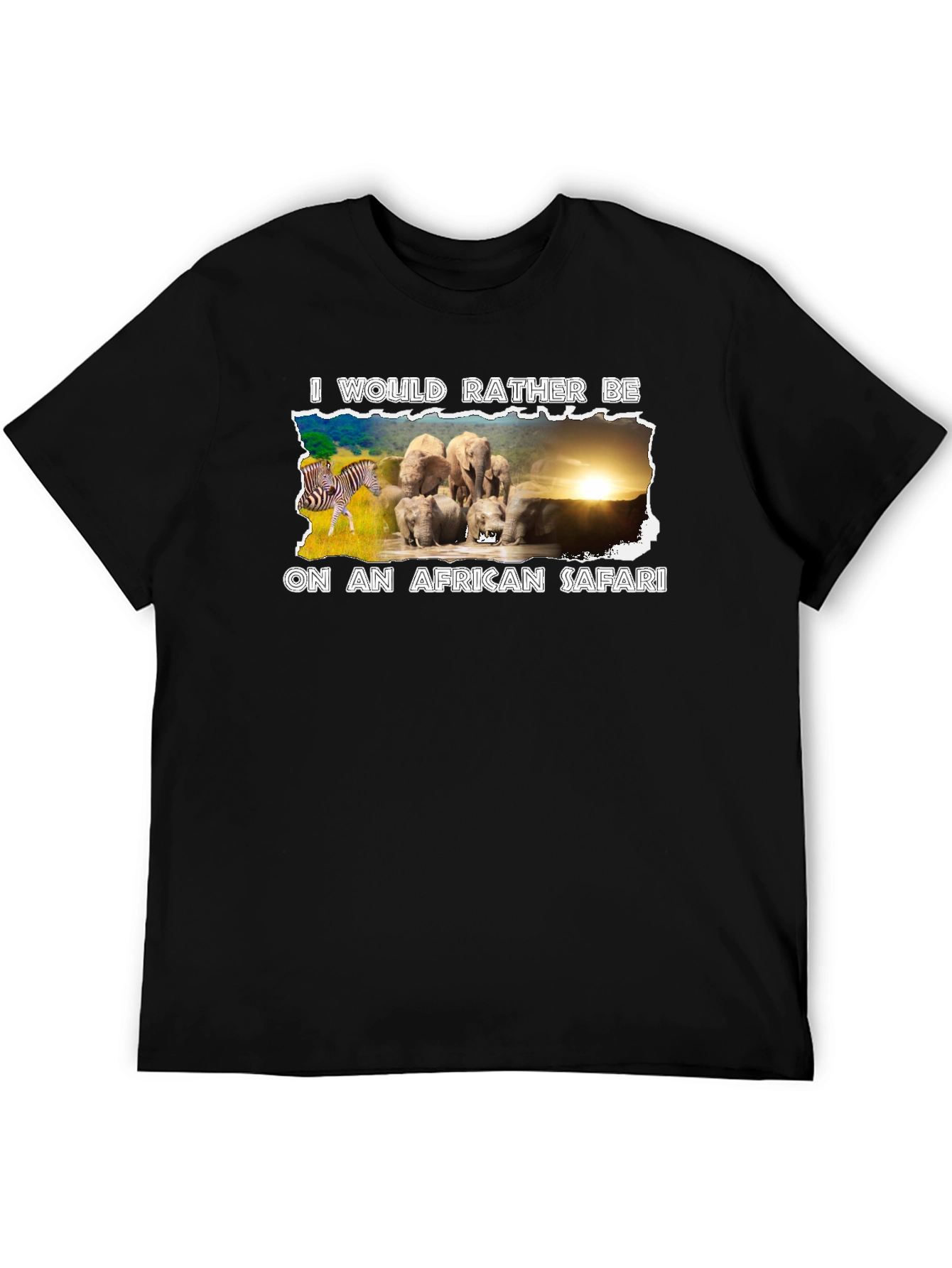 African Safari Graphic Tee