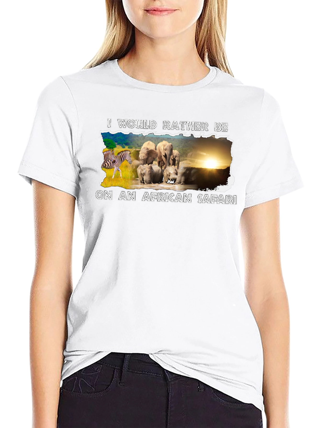African Safari Graphic Tee