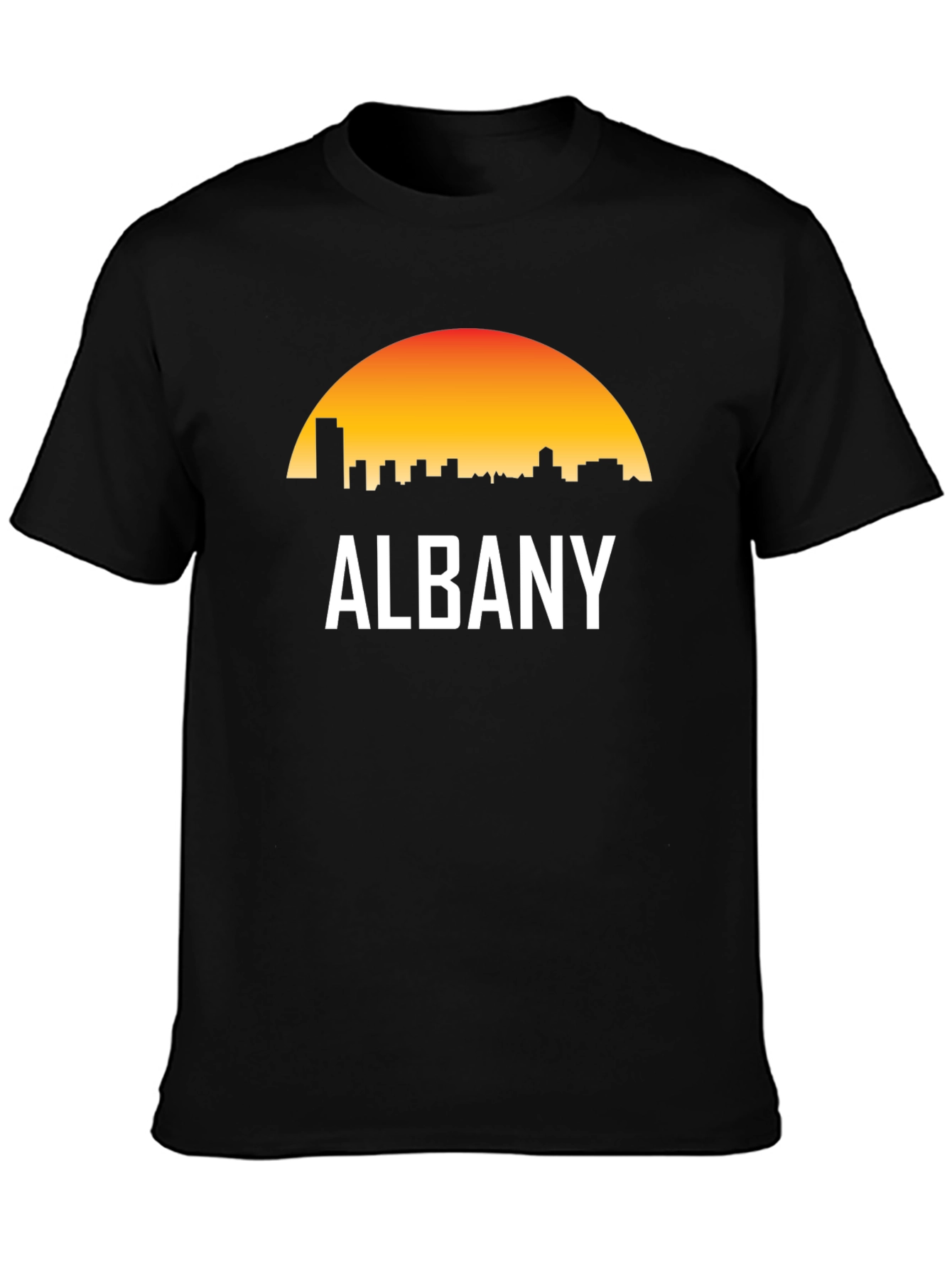 Albany Skyline Sunset T-Shirt