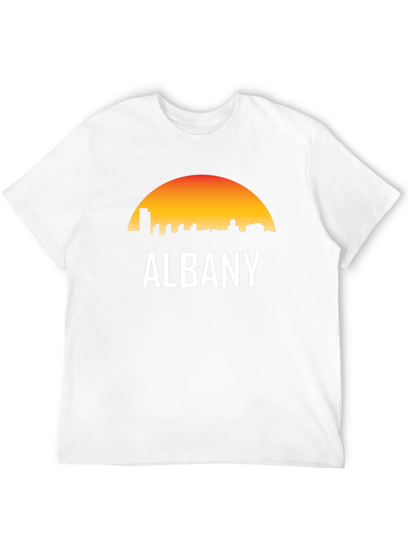 Albany Skyline Sunset T-Shirt