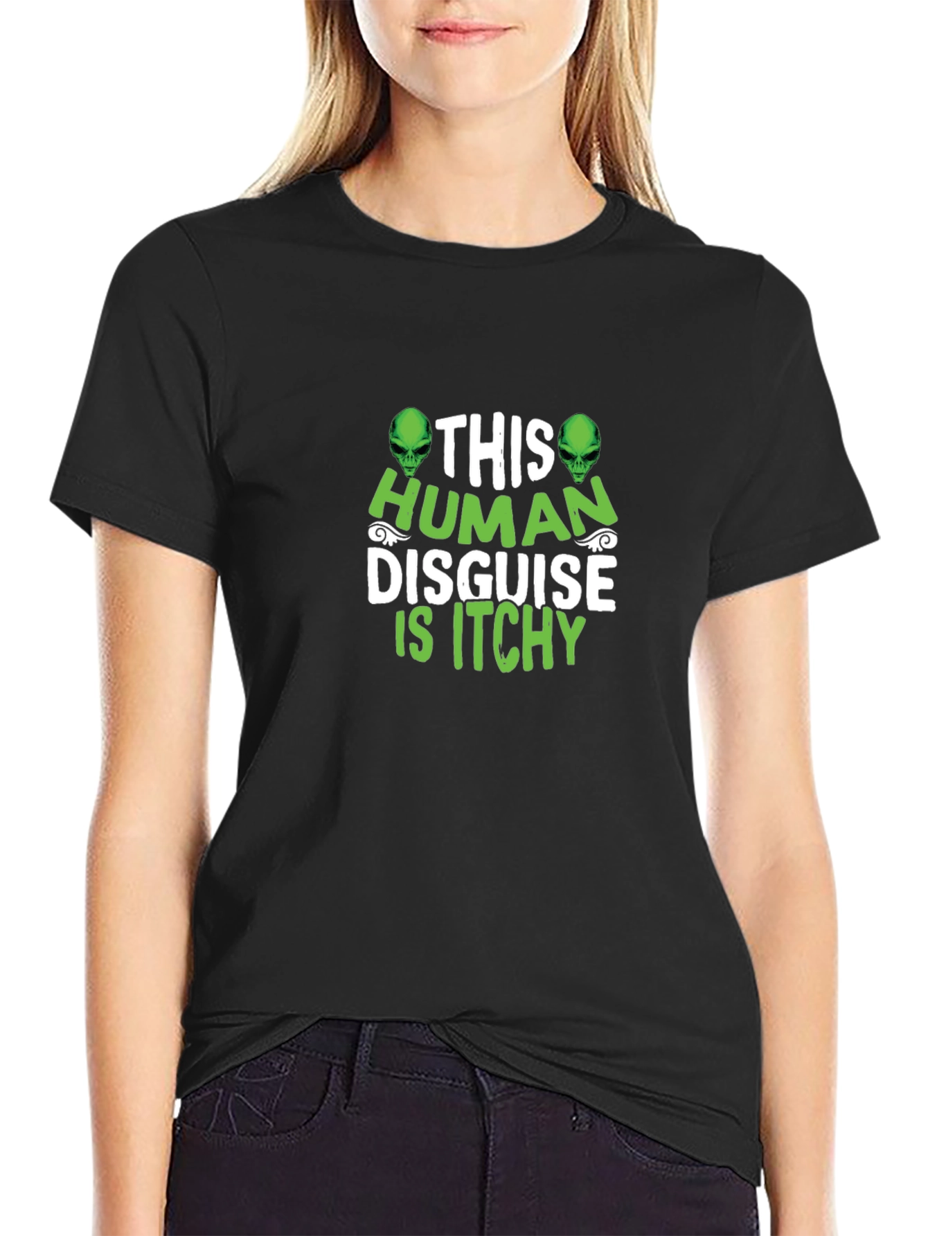 This Human Disguise Is Itchy Graphic T-Shirt