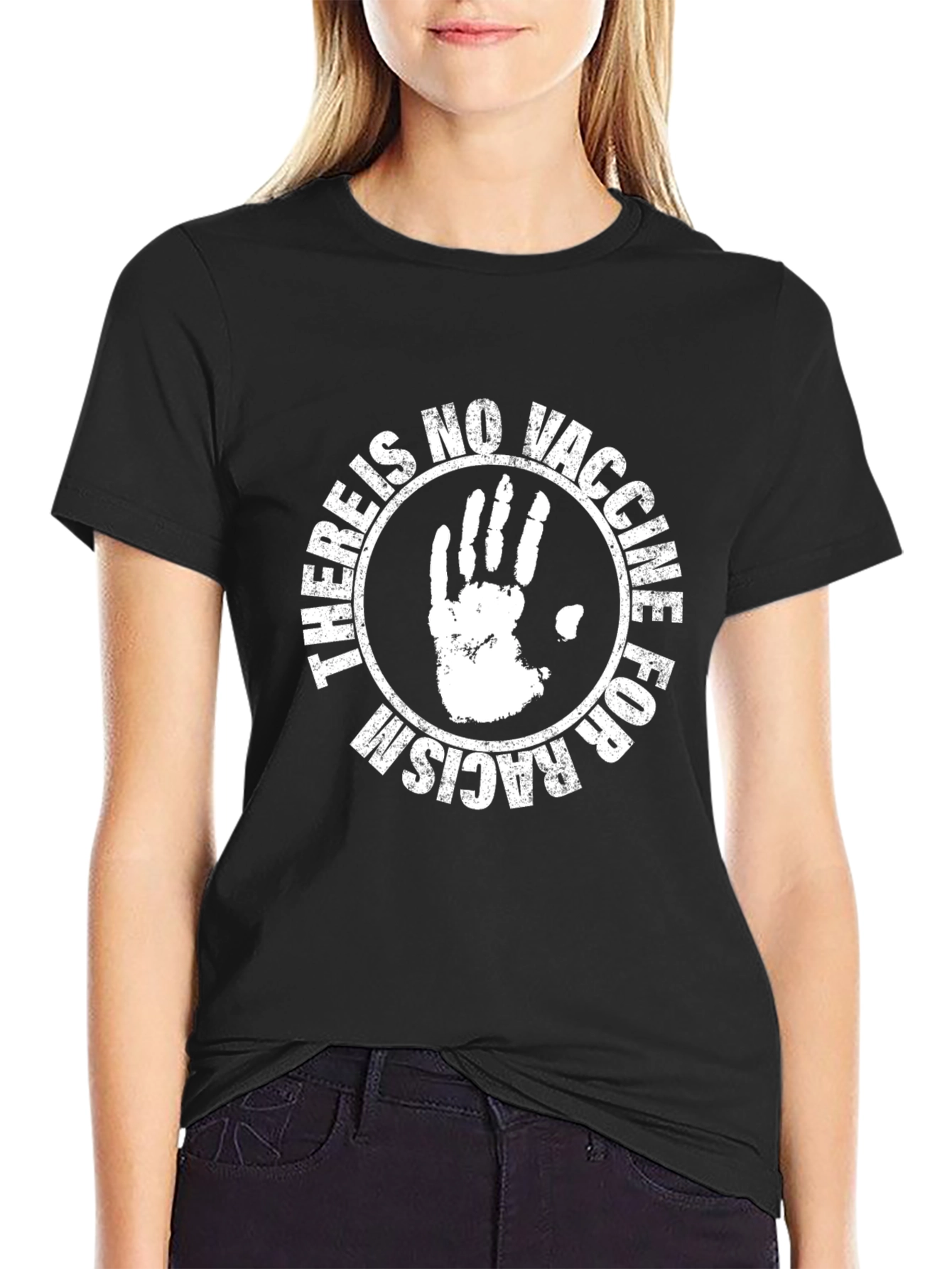 There Is No Vaccine For Racism T-Shirt
