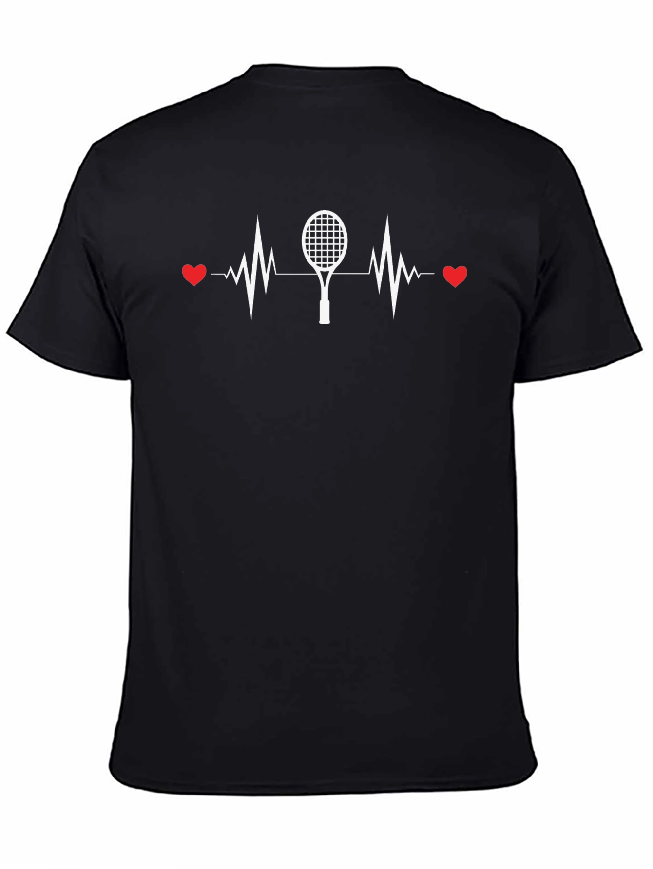 Tennis Heartbeat T-Shirt - Passion for Tennis!