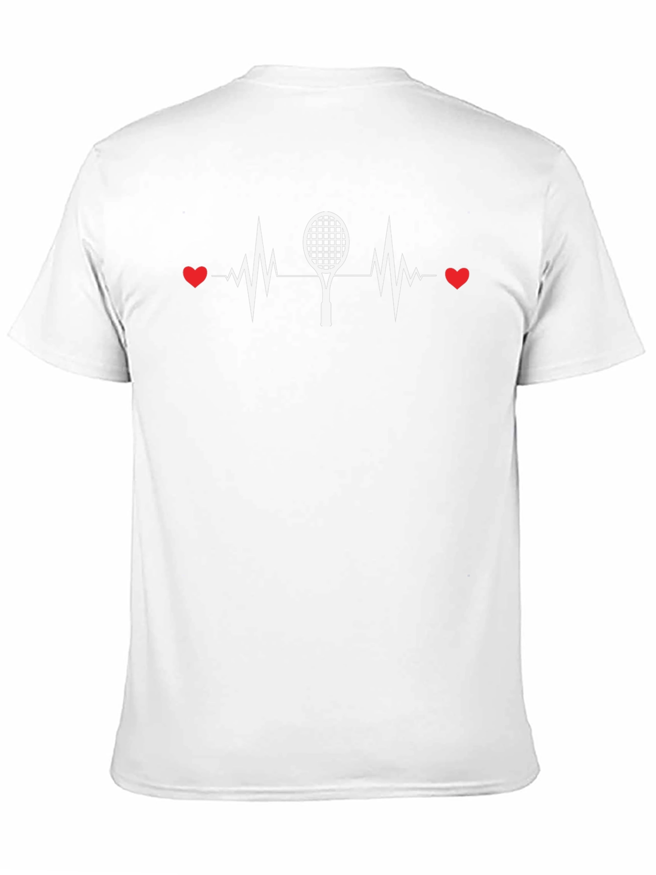 Tennis Heartbeat T-Shirt - Passion for Tennis!