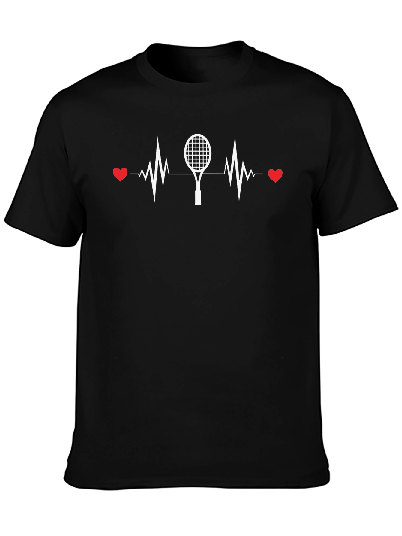 Tennis Heartbeat T-Shirt - Passion for Tennis!