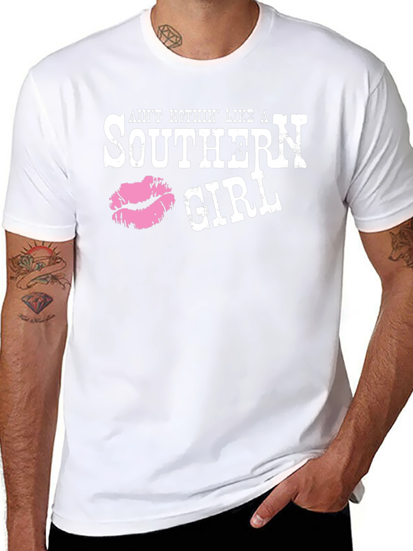Southern Girl Black Graphic Tee