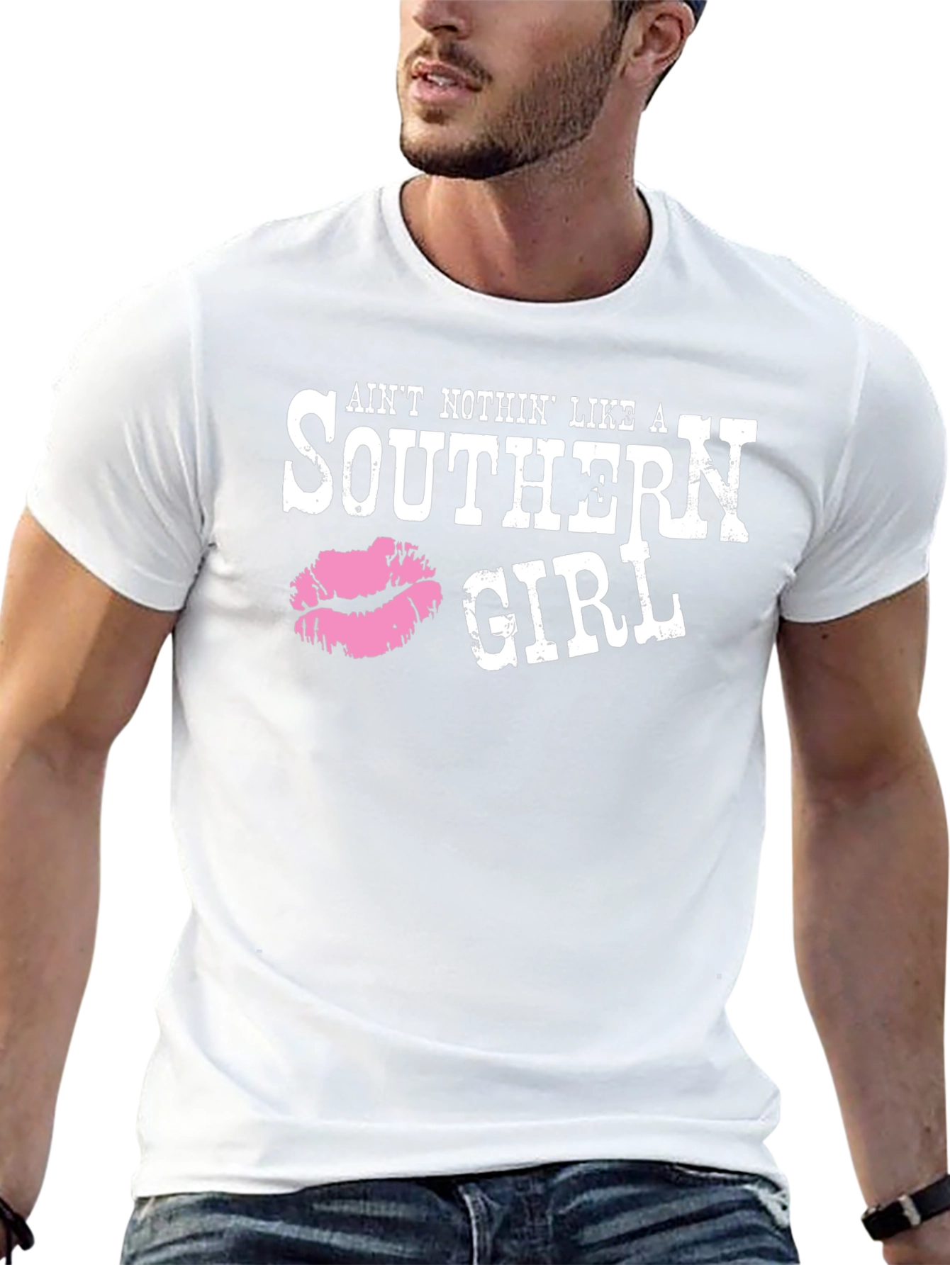 Southern Girl Black Graphic Tee
