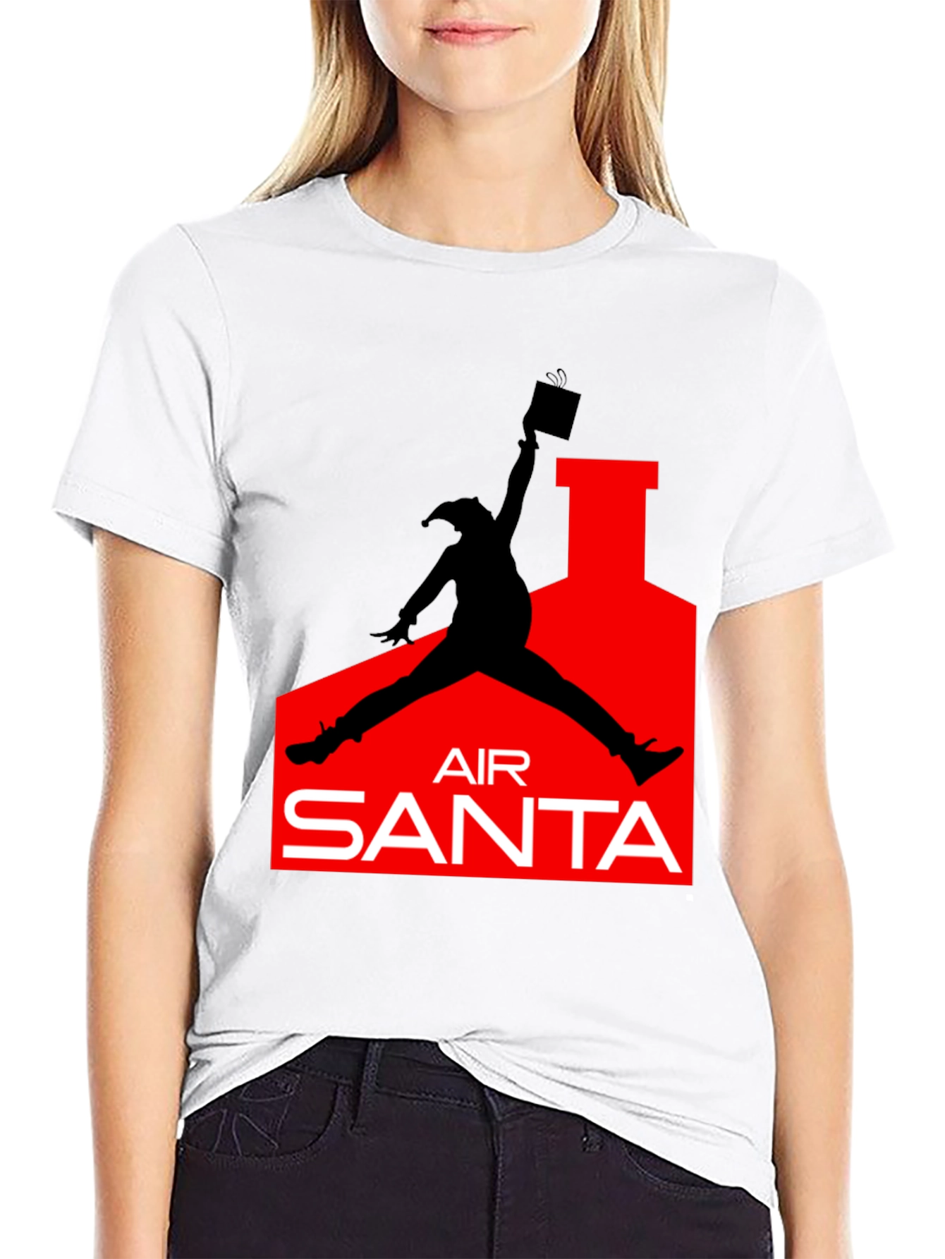 Air Santa T-Shirt - Holiday Christmas Fun