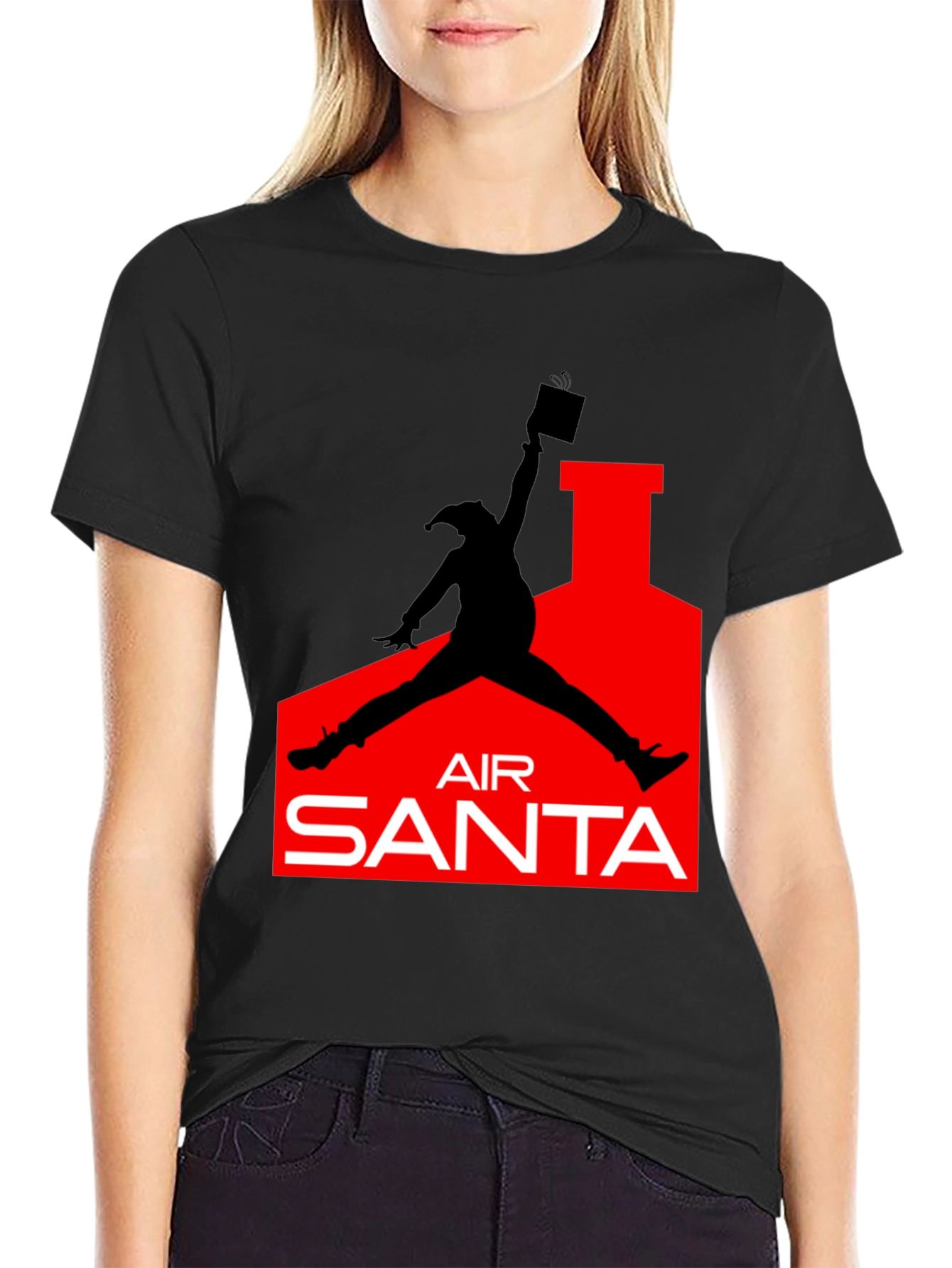 Air Santa T-Shirt - Holiday Christmas Fun