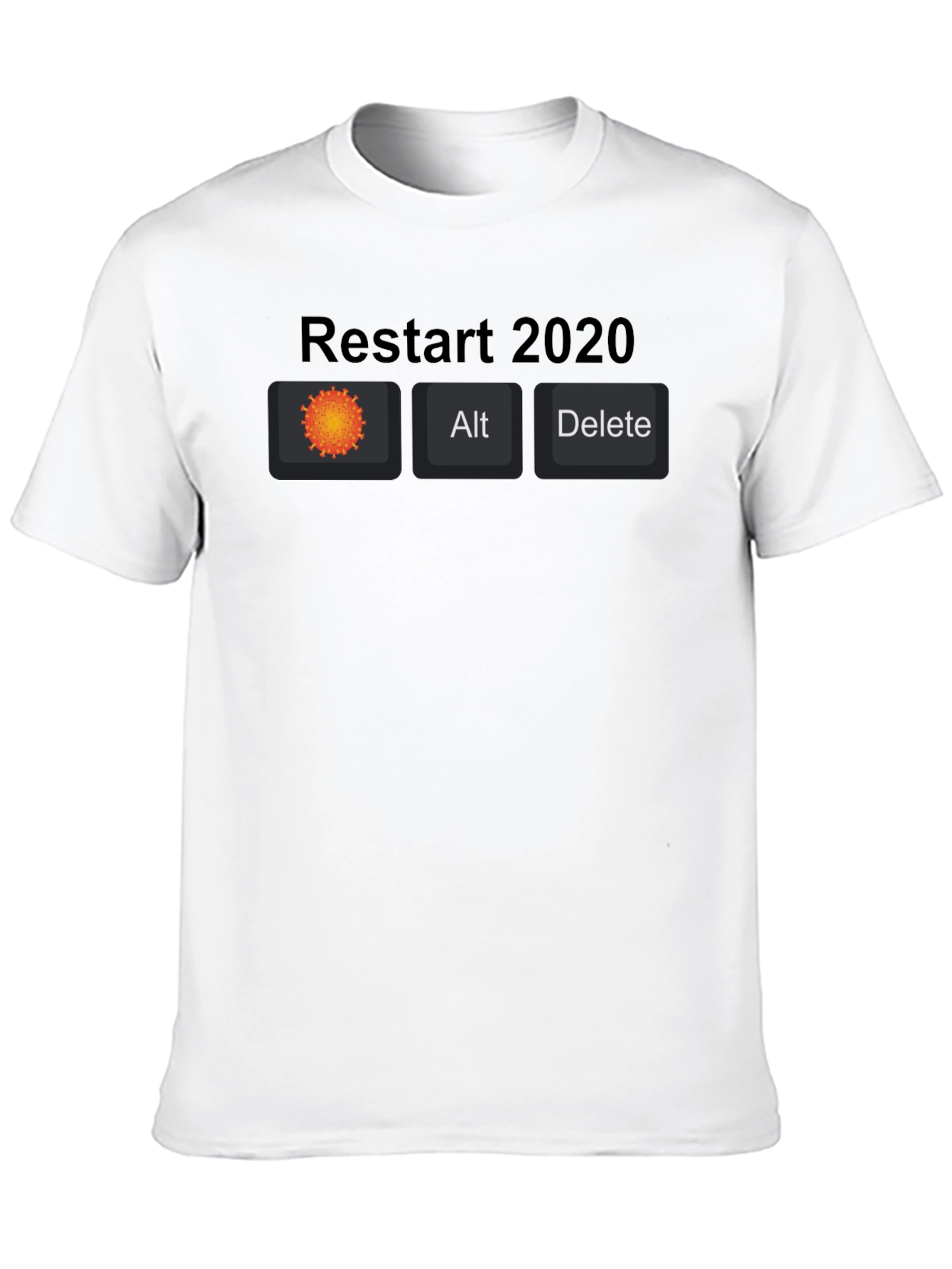 Restart 2020 Novelty Graphic Tee