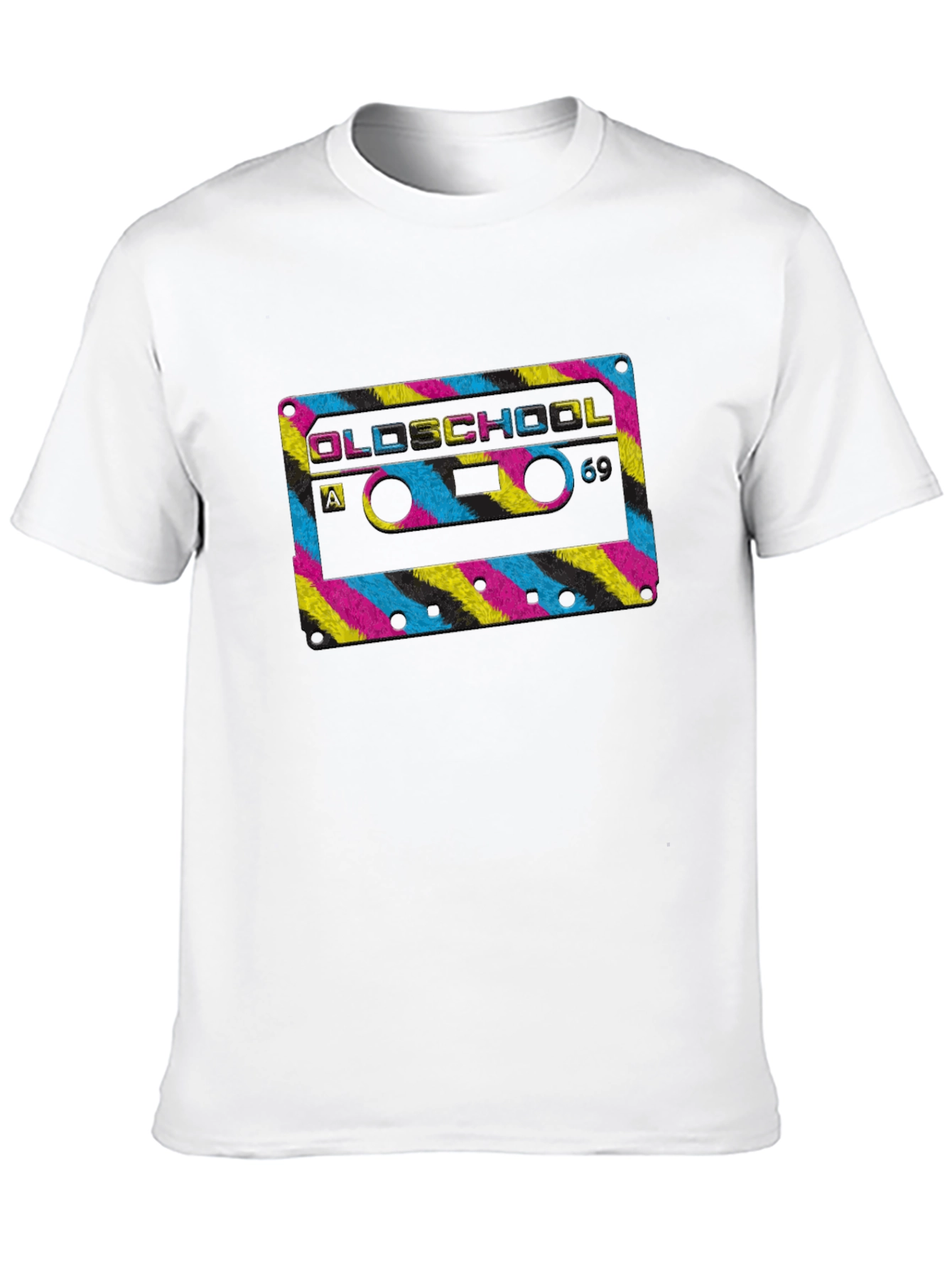 Old School Cassette Tape Graphic Tee
