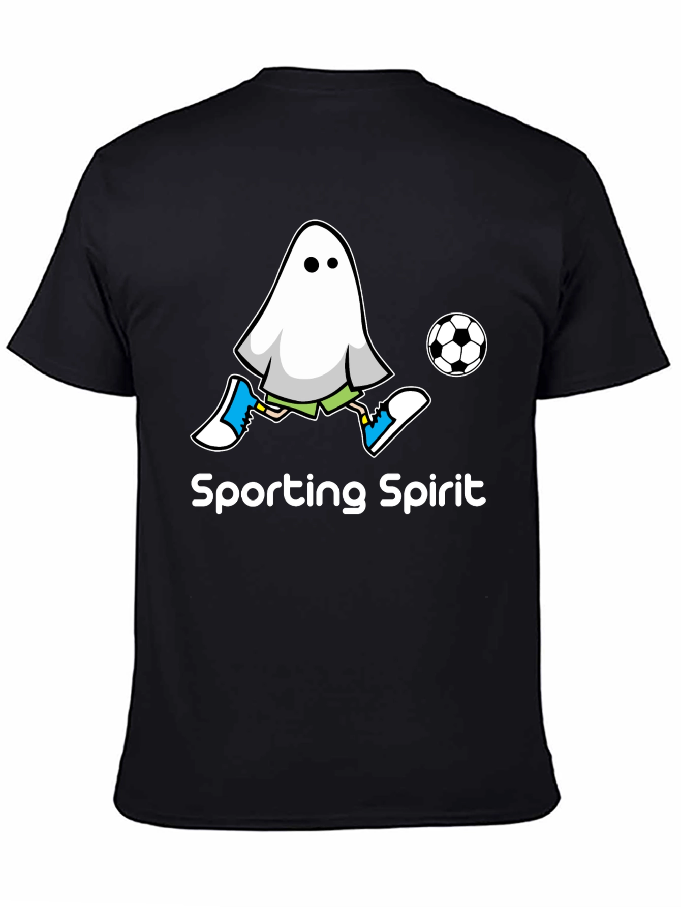 Sporting Spirit Ghost Soccer T-Shirt
