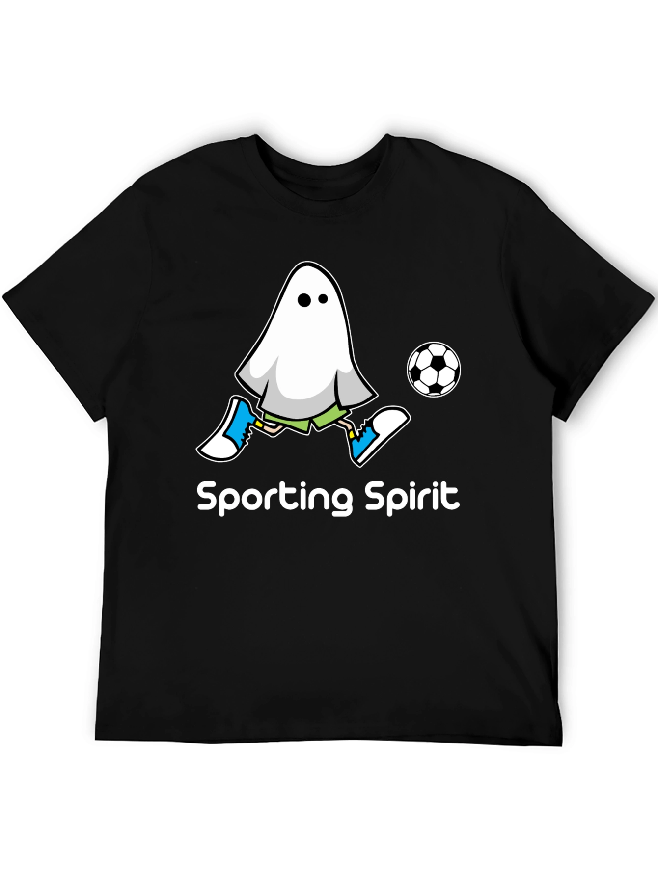 Sporting Spirit Ghost Soccer T-Shirt