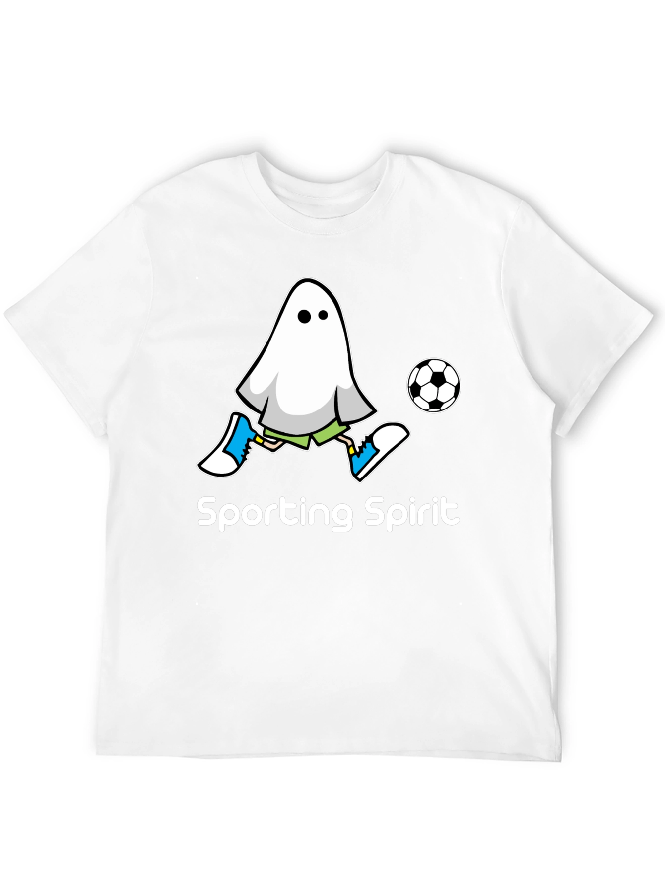 Sporting Spirit Ghost Soccer T-Shirt