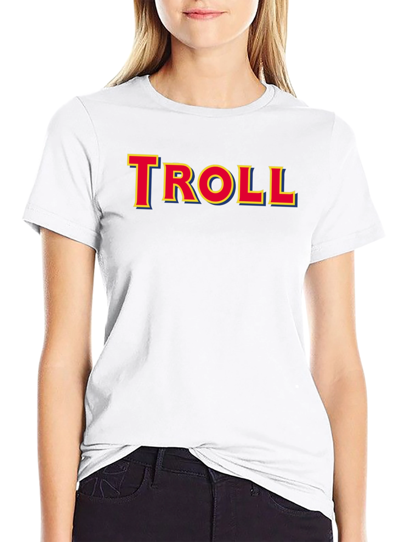 Troll Graphic Tee - Bold Statement T-Shirt