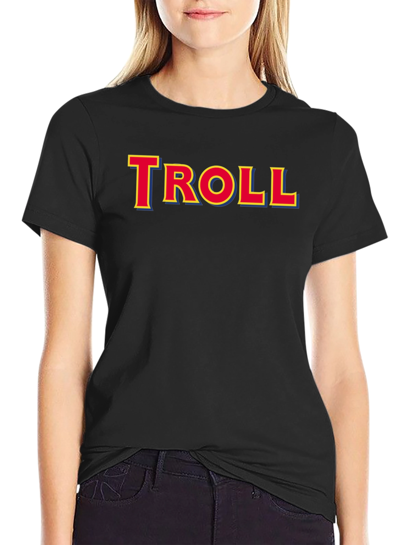 Troll Graphic Tee - Bold Statement T-Shirt