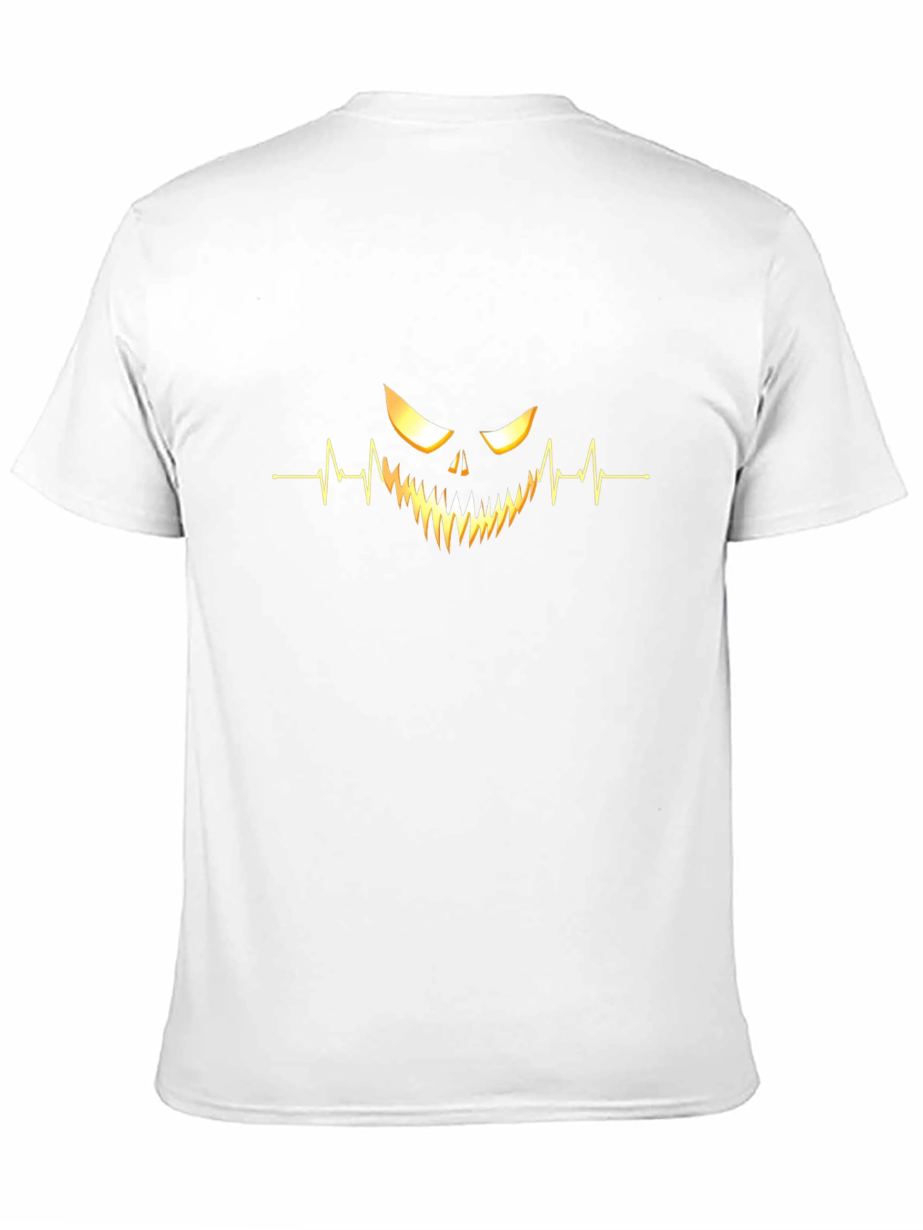 Spooky Heartbeat Graphic Tee - Halloween Shirt