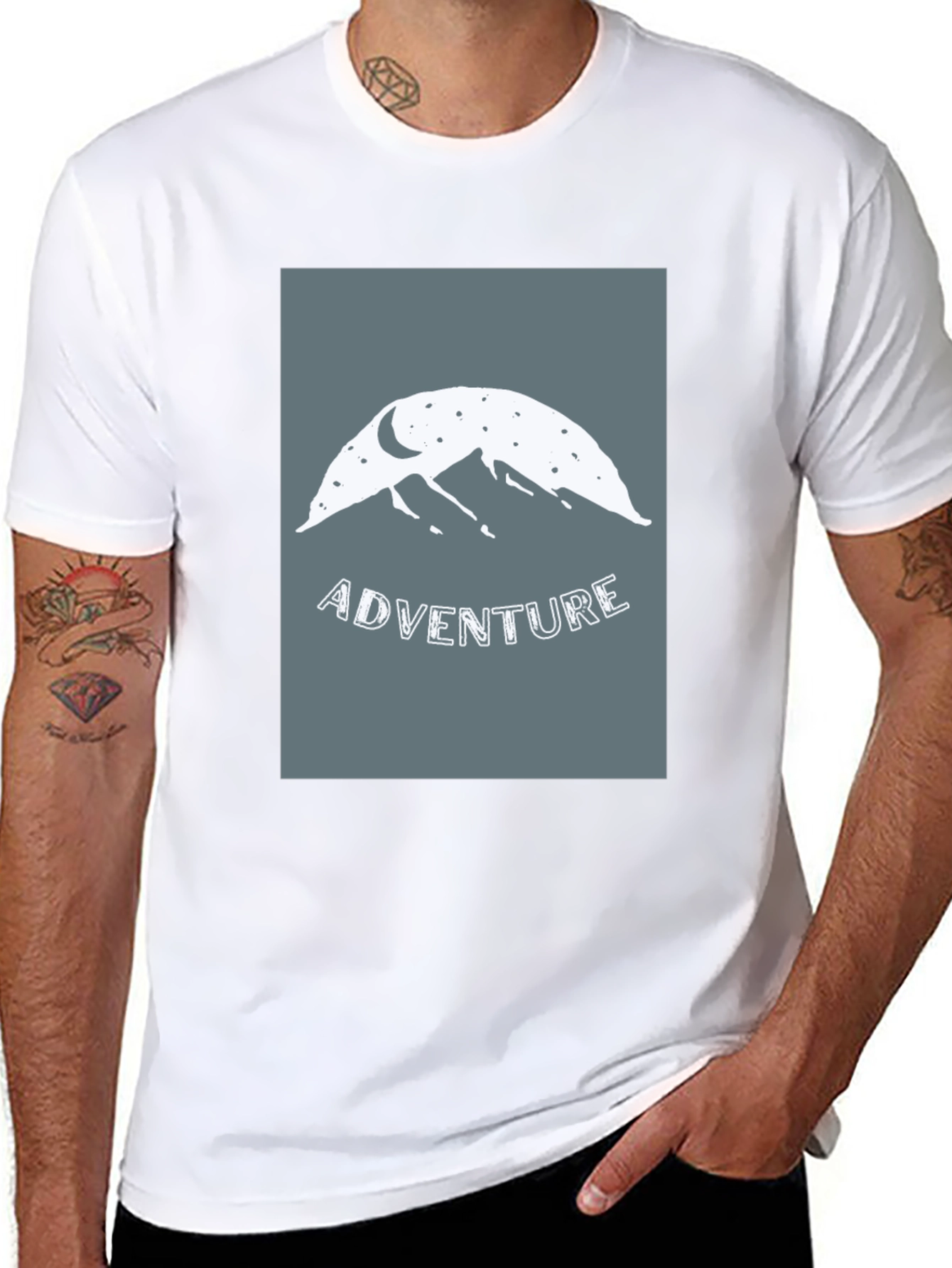Adventure Mountain Graphic T-Shirt