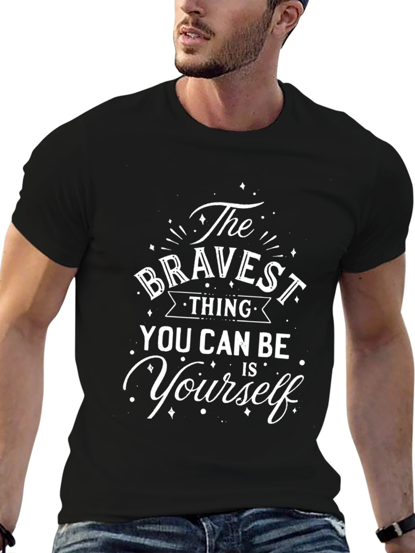 Be Yourself Graphic Tee - Inspirational T-Shirt