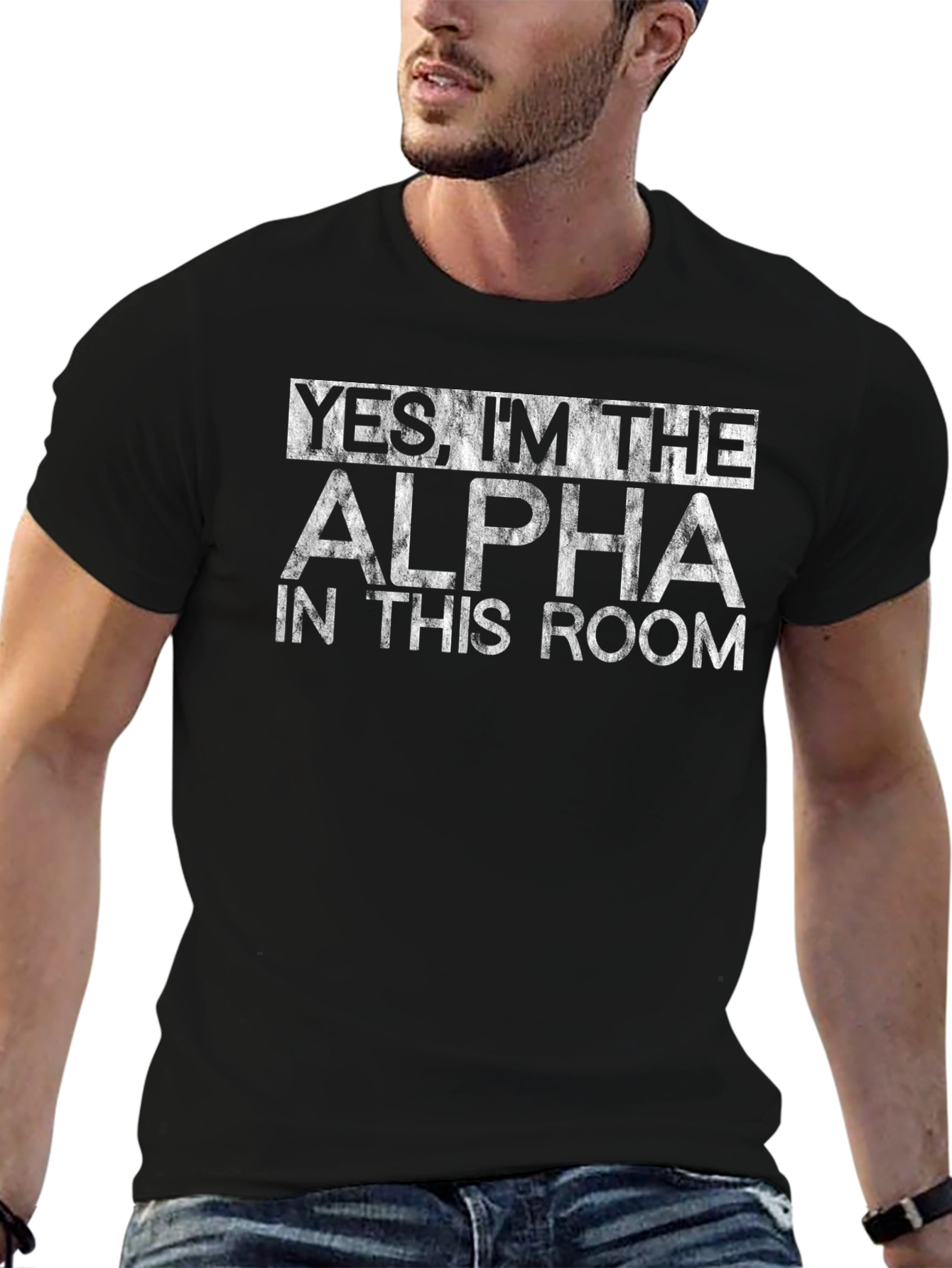 Alpha Male T-Shirt - Funny Slogan Tee