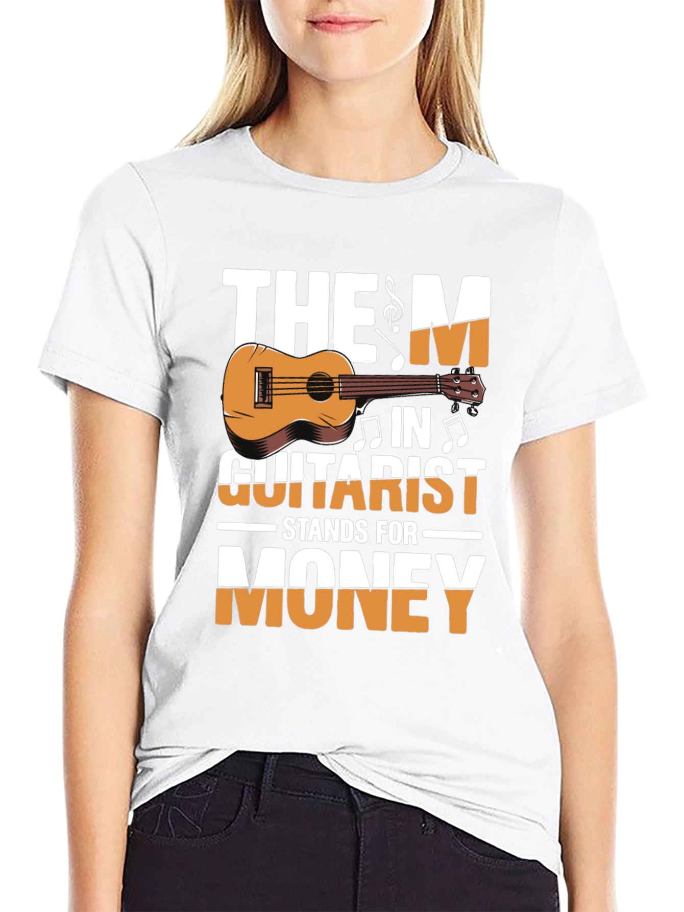 The M in Guitarist Stands for Money T-Shirt