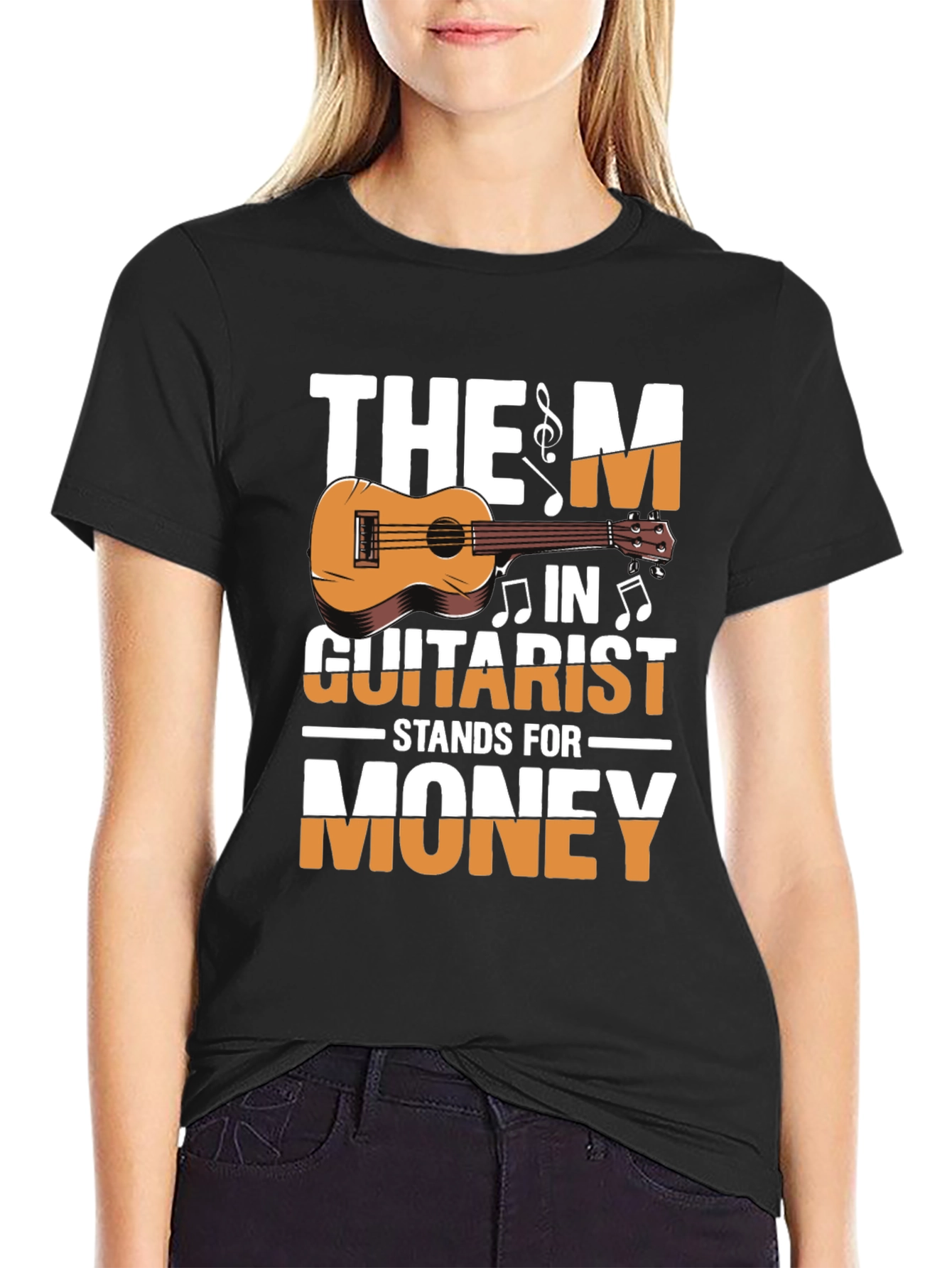 The M in Guitarist Stands for Money T-Shirt