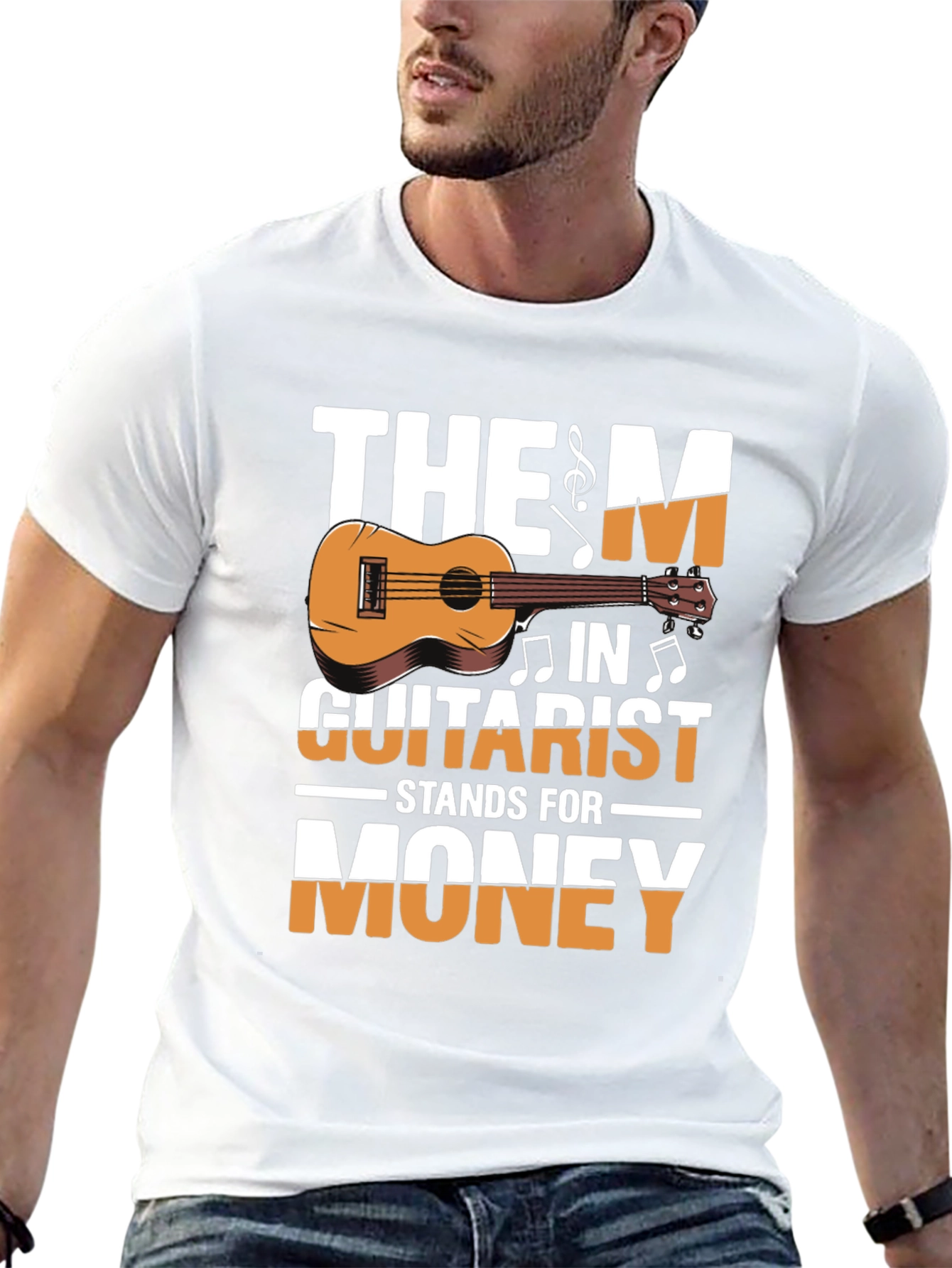 The M in Guitarist Stands for Money T-Shirt
