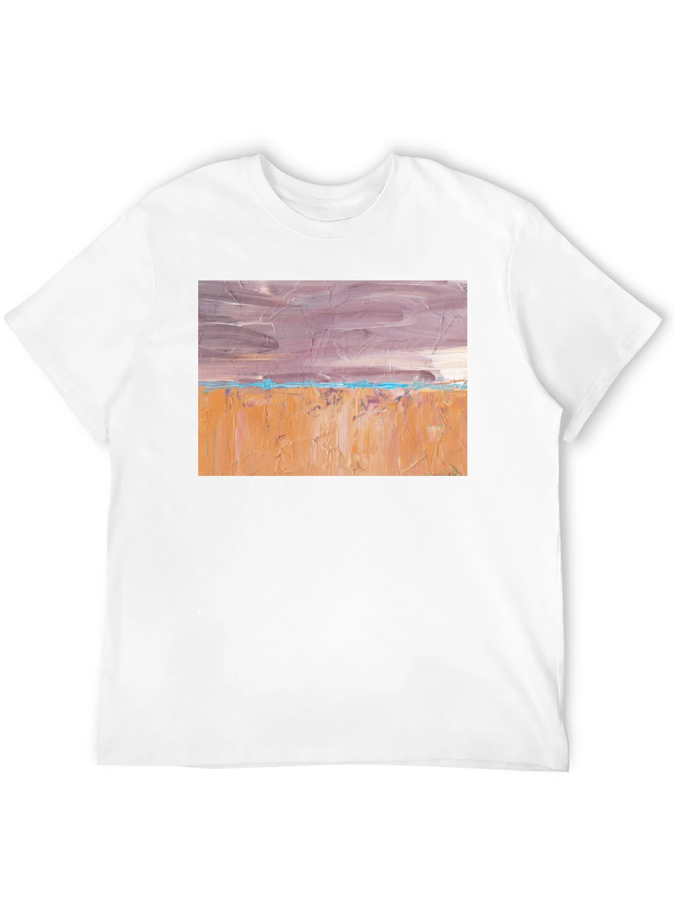 Abstract Landscape Graphic T-Shirt
