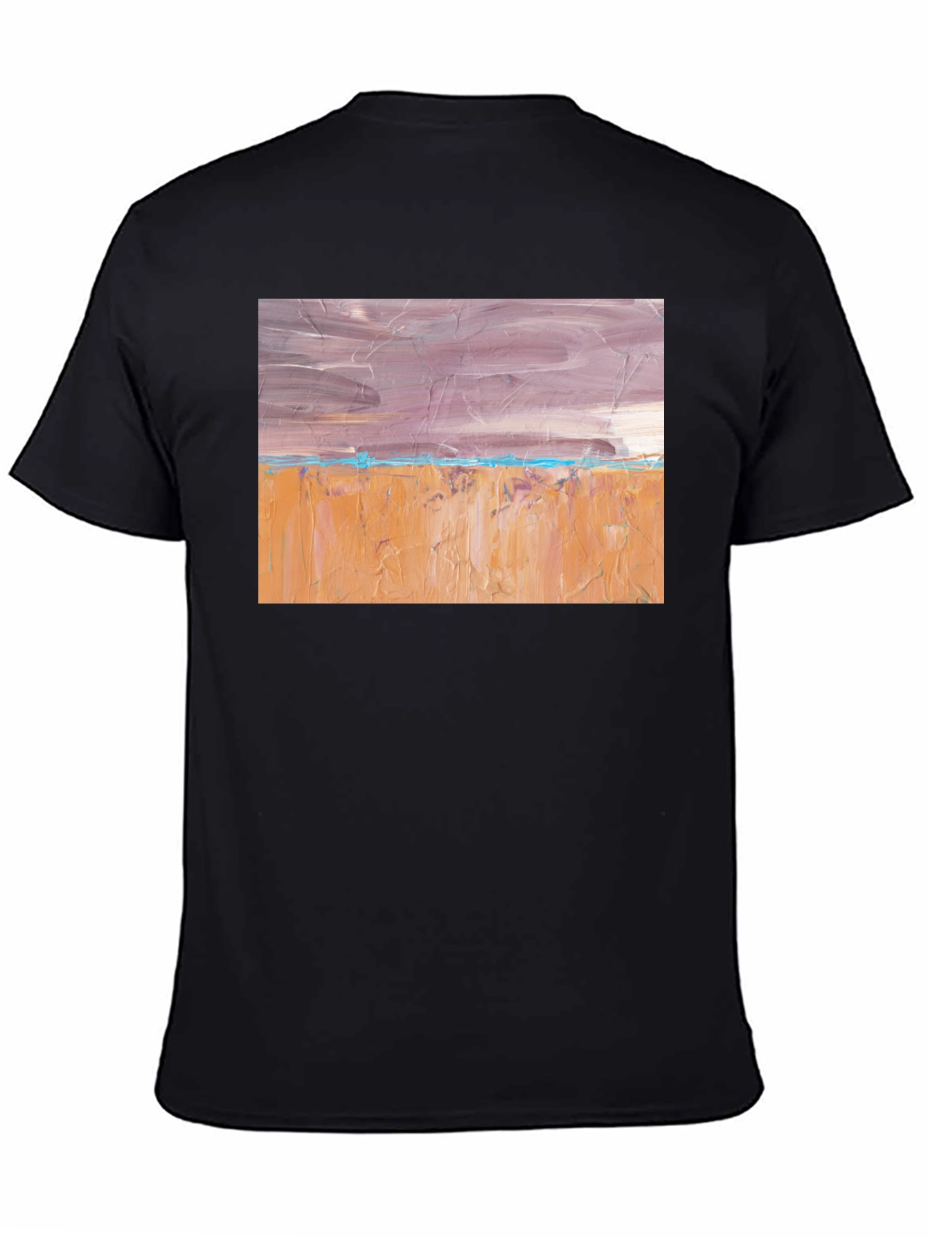 Abstract Landscape Graphic T-Shirt