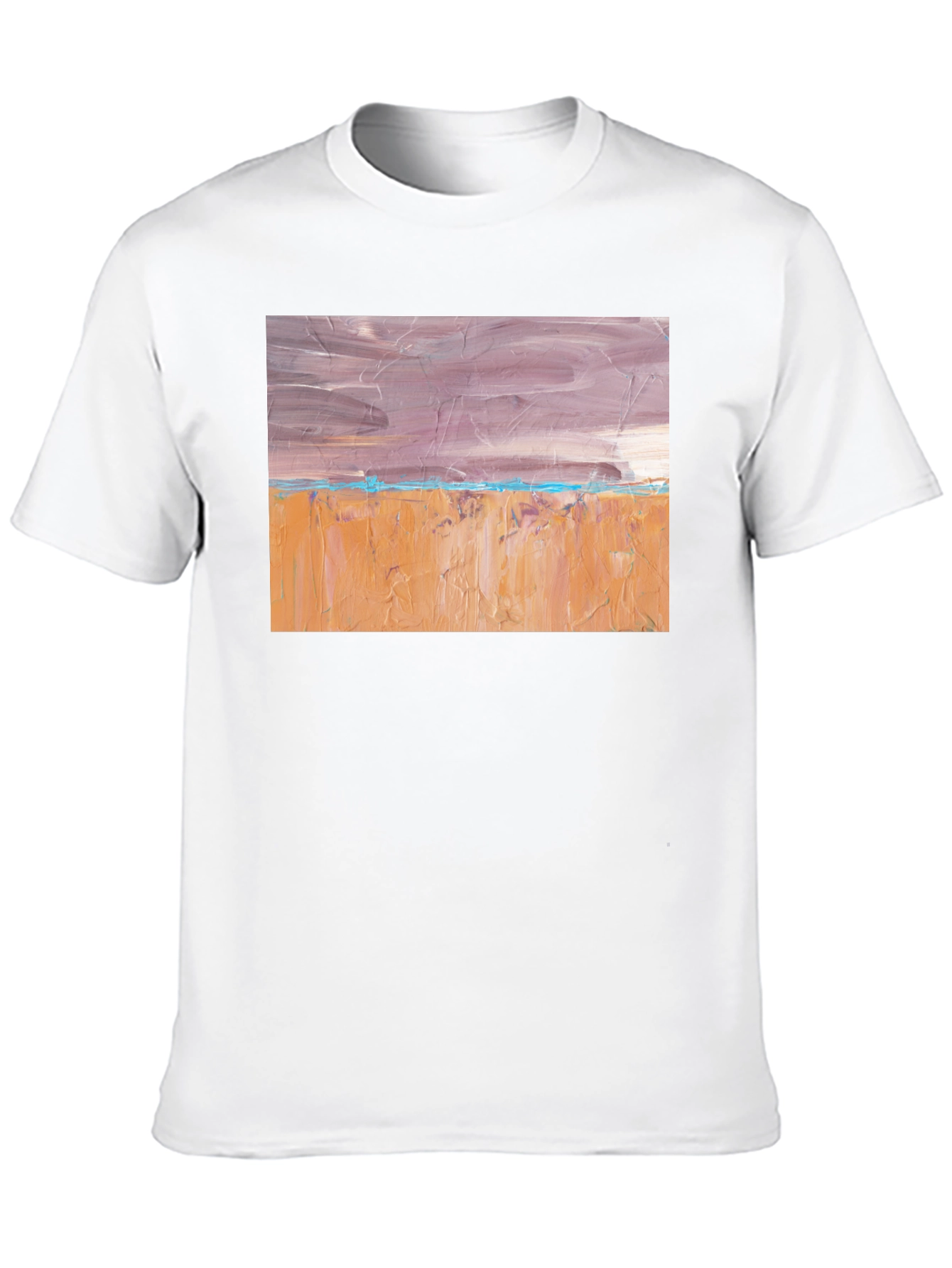 Abstract Landscape Graphic T-Shirt