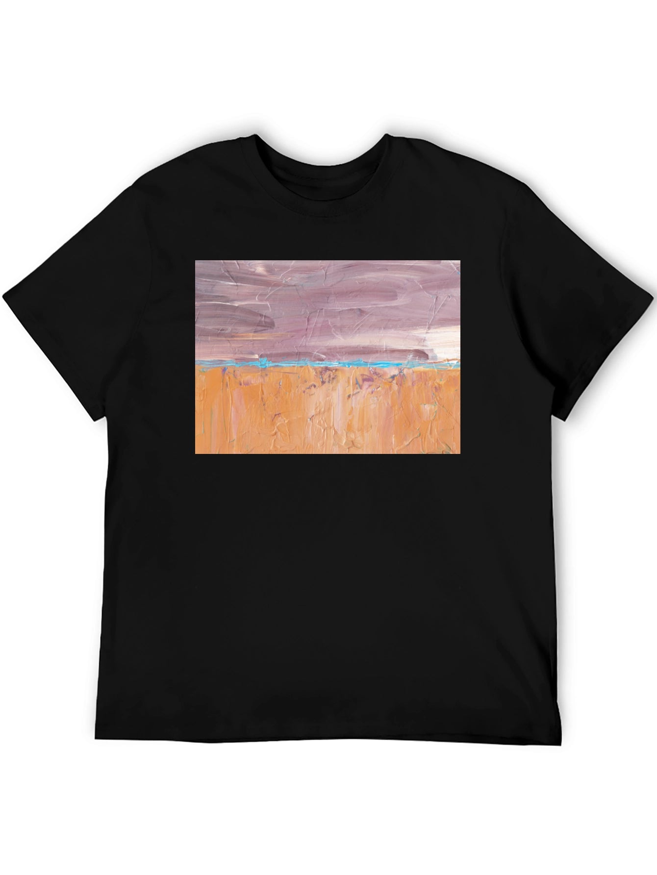 Abstract Landscape Graphic T-Shirt
