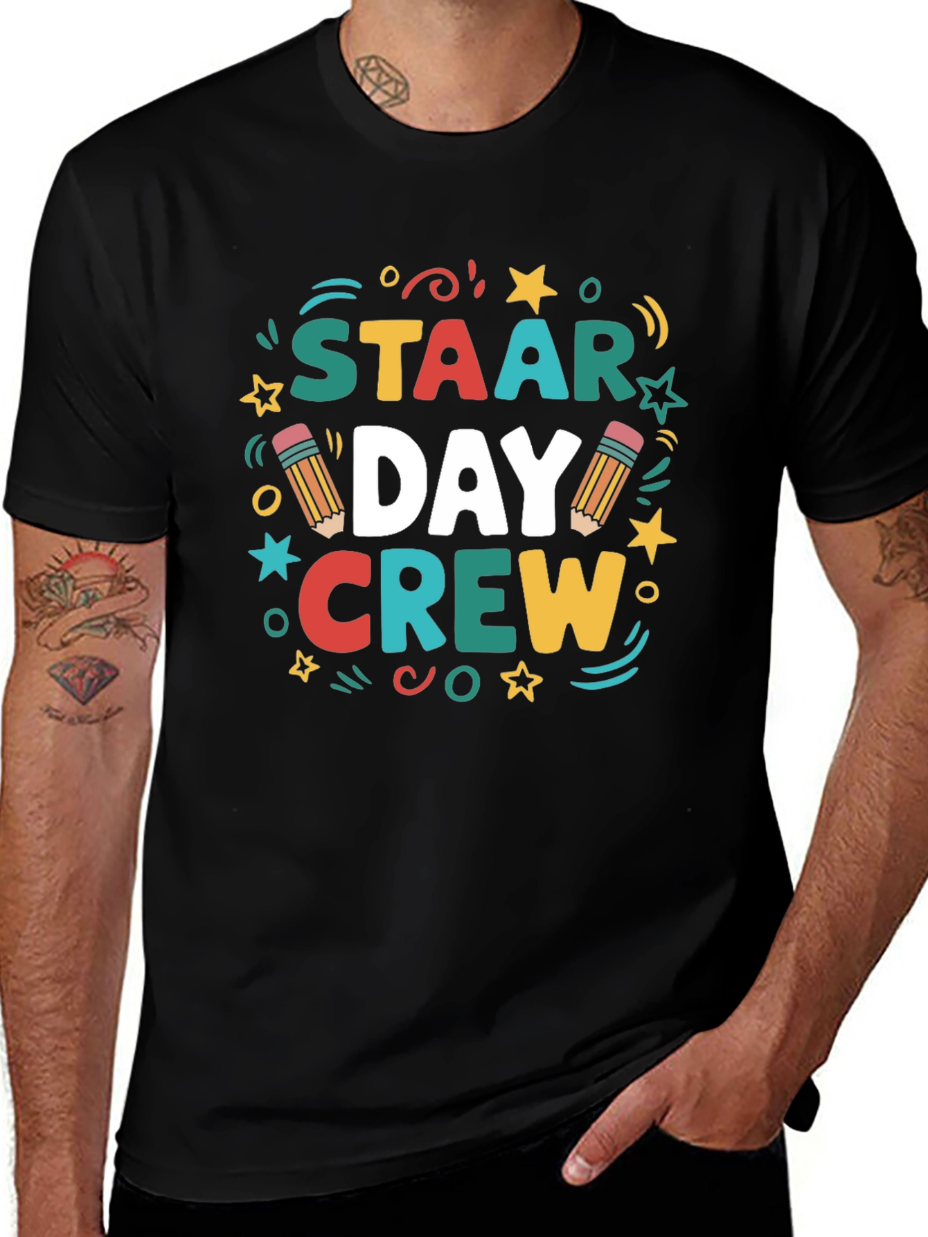 STARR Day Crew T-Shirt - Teacher Test Day Tee