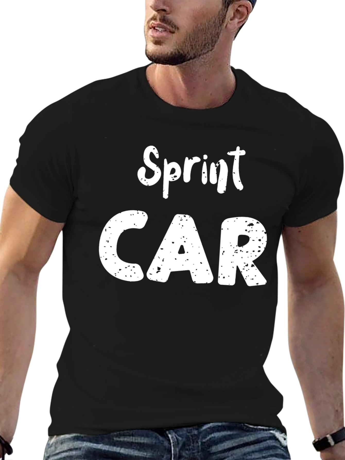 Sprint Car Graphic T-Shirt - Black