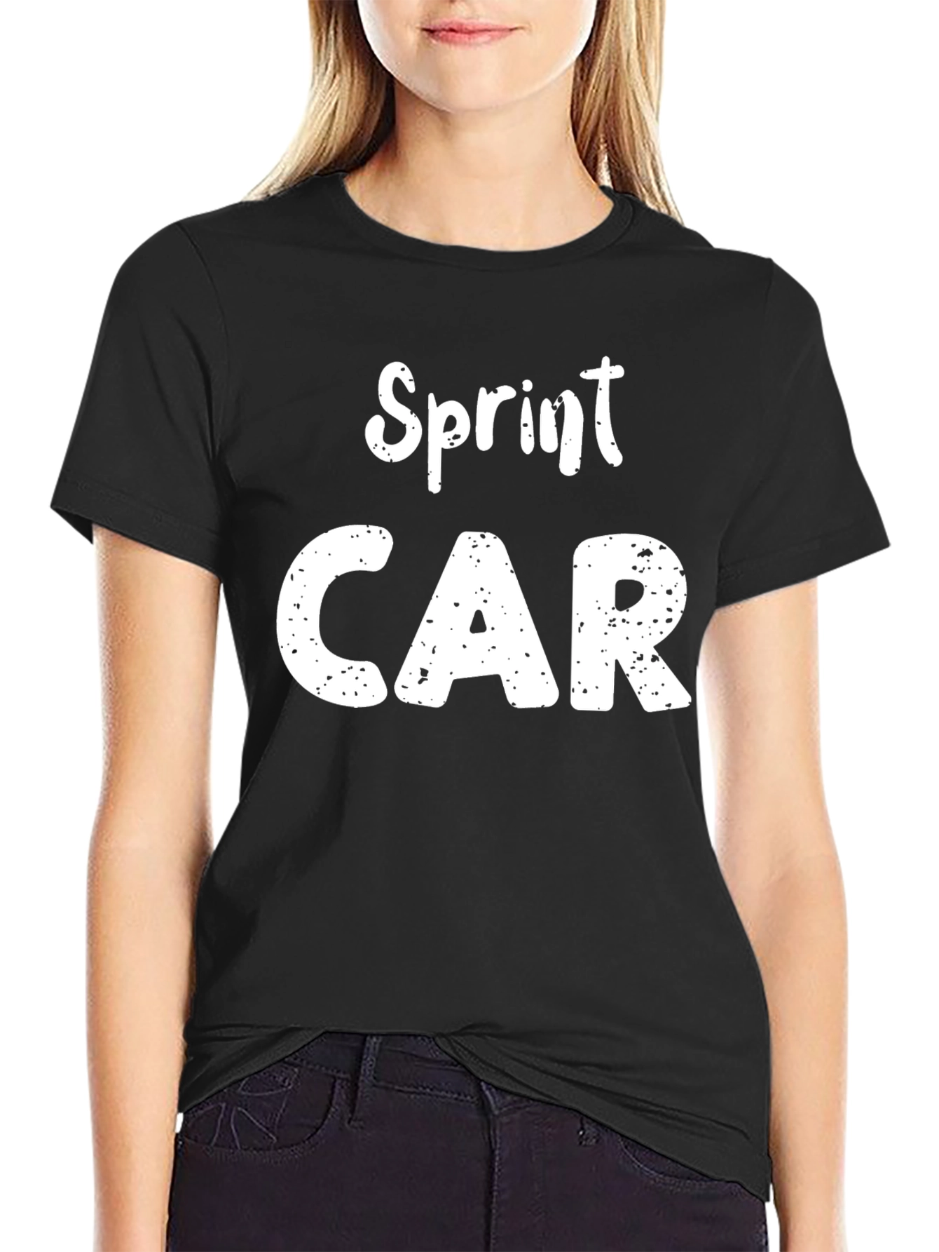 Sprint Car Graphic T-Shirt - Black