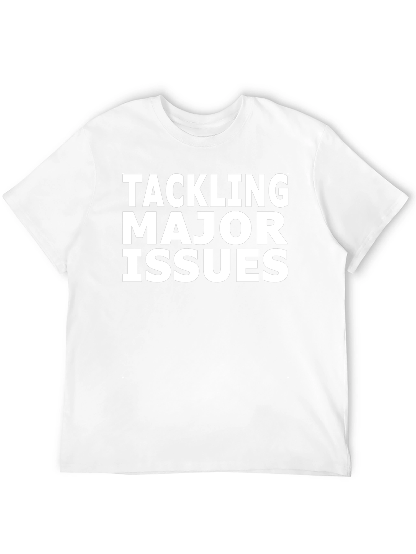 Tackling Major Issues Graphic Tee
