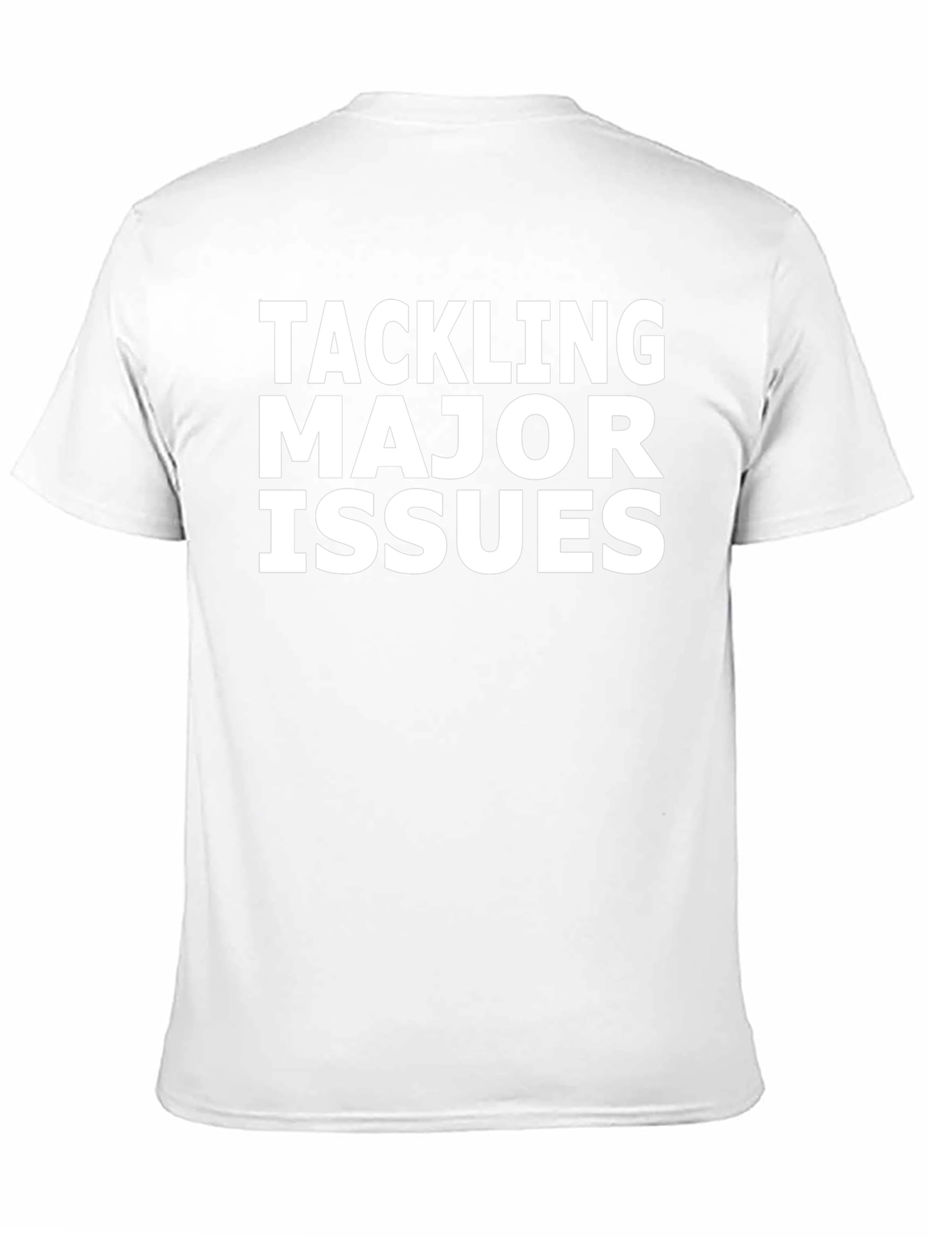 Tackling Major Issues Graphic Tee