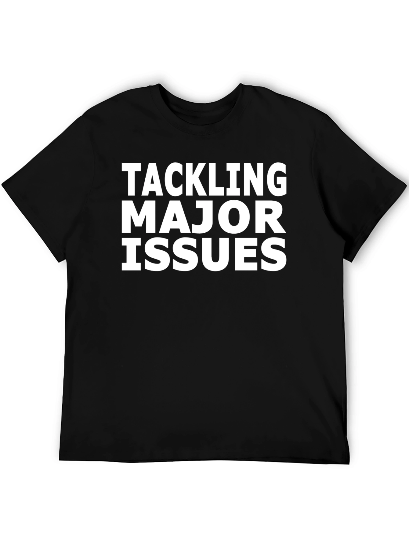 Tackling Major Issues Graphic Tee